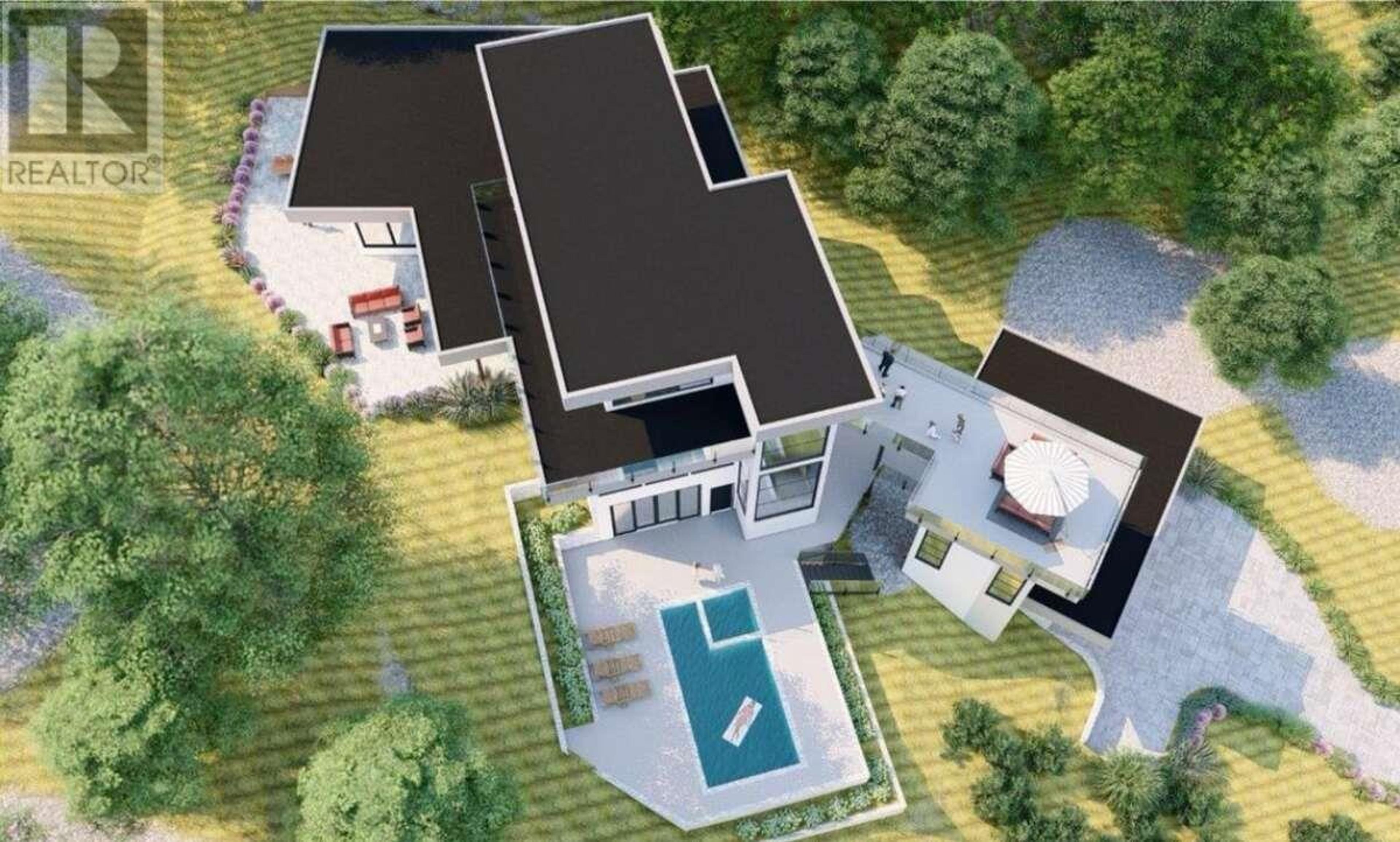 733 Forestridge Lane, Kelowna - Exteriors - Drone/Aerial View, Full Complex View - Photo 4