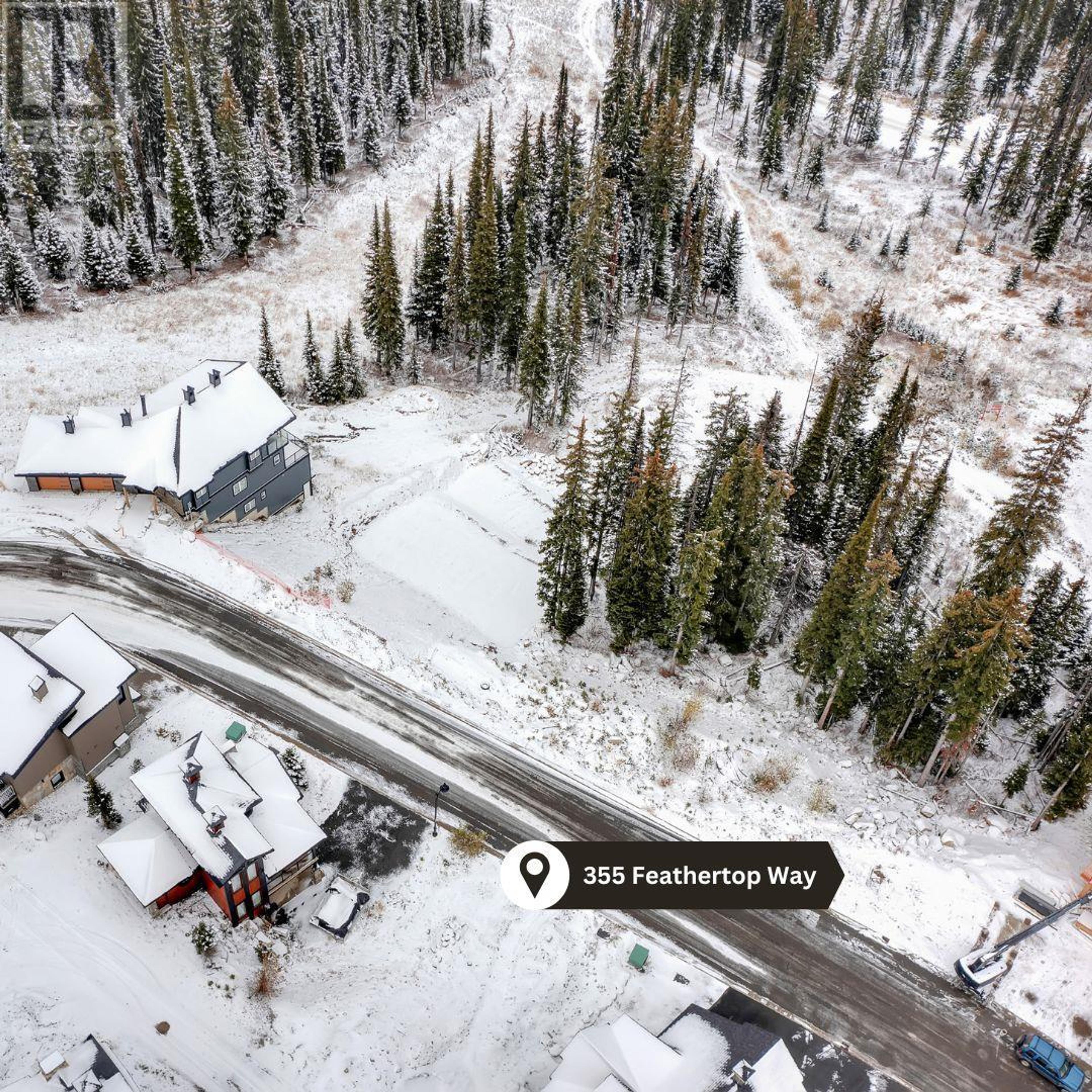 440 Feathertop Way Lot# 51, Big White - Exteriors - Drone/Aerial View, Marked/Pin - Photo 10