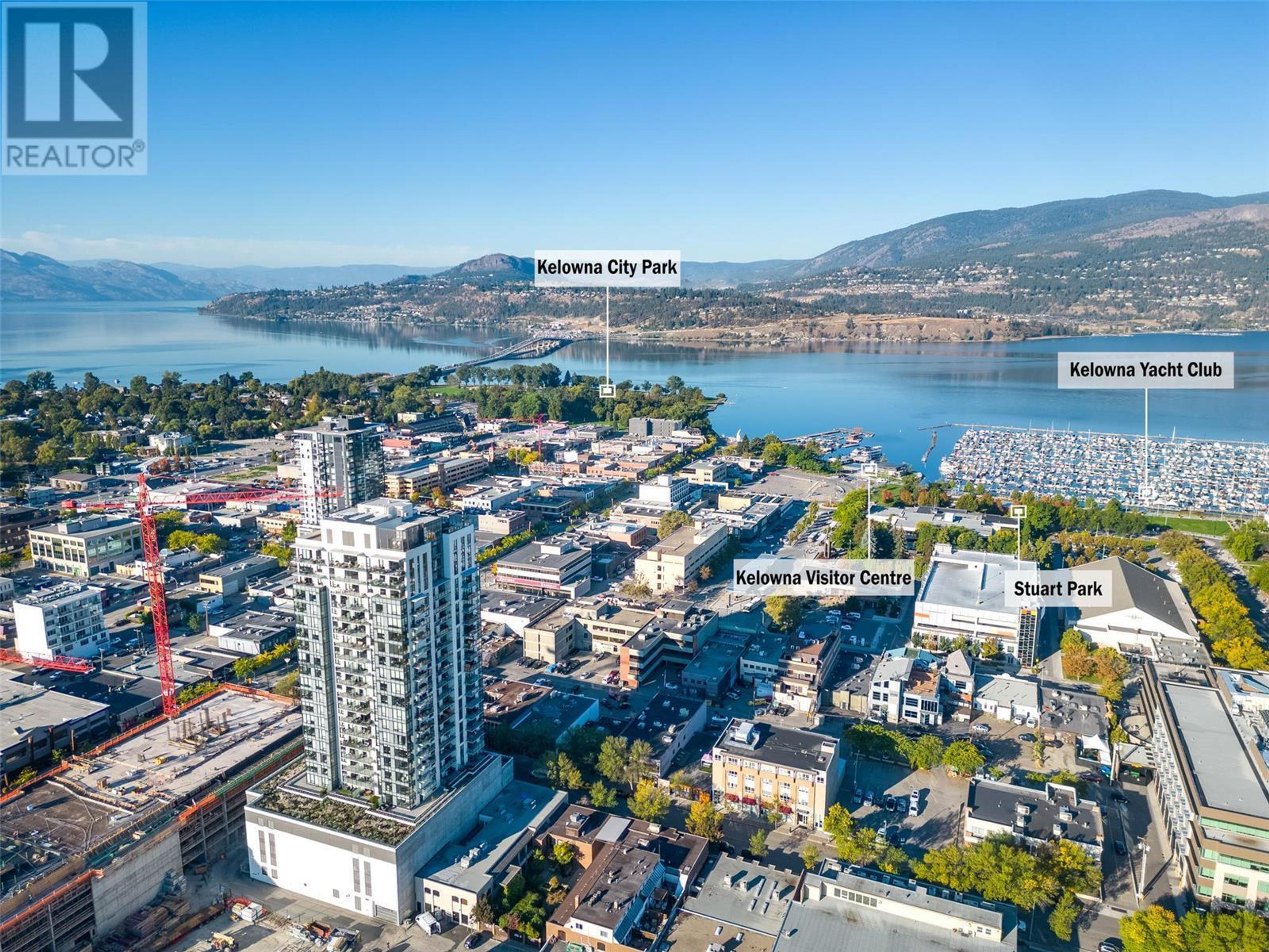 1488 Bertram Street, Kelowna - Exteriors - Full Complex View, Drone/Aerial View, Marked/Pin - Photo 5