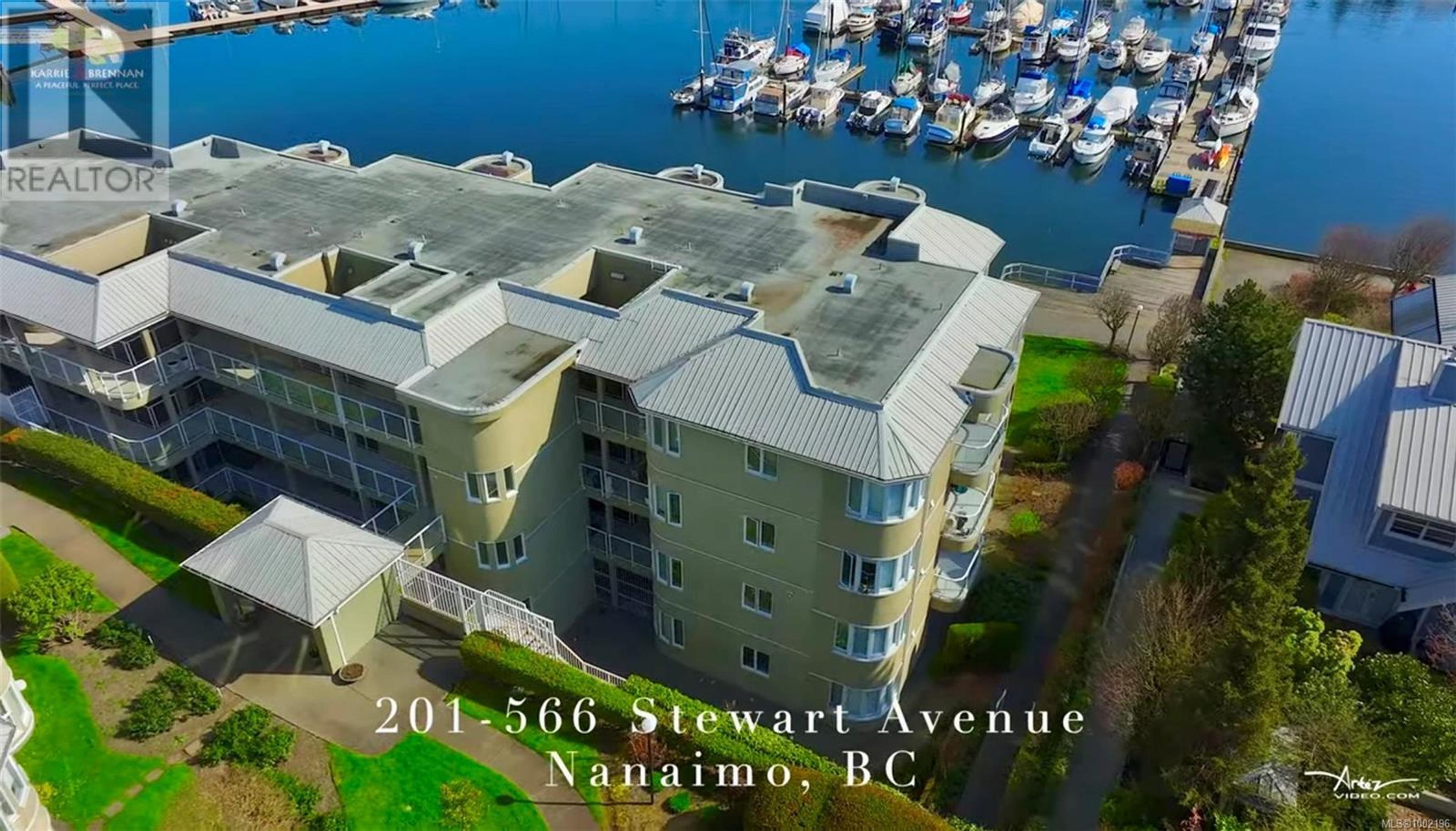 566 Stewart Ave, Nanaimo - Exteriors - Full Complex View, Drone/Aerial View - Photo 1