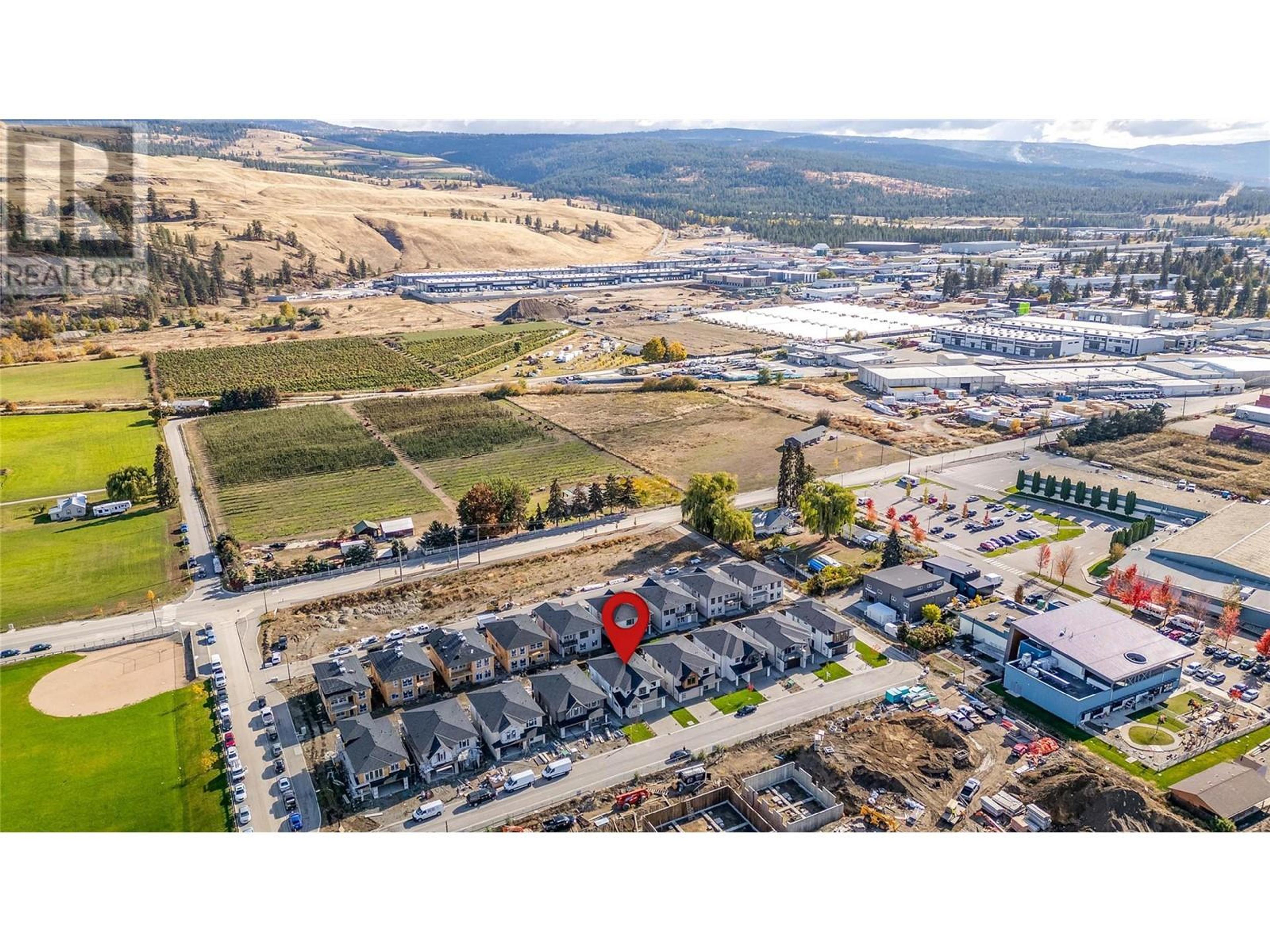 19950 McCarthy Road, Lake Country - Exteriors - Full Complex View, Drone/Aerial View, Marked/Pin - Photo 6