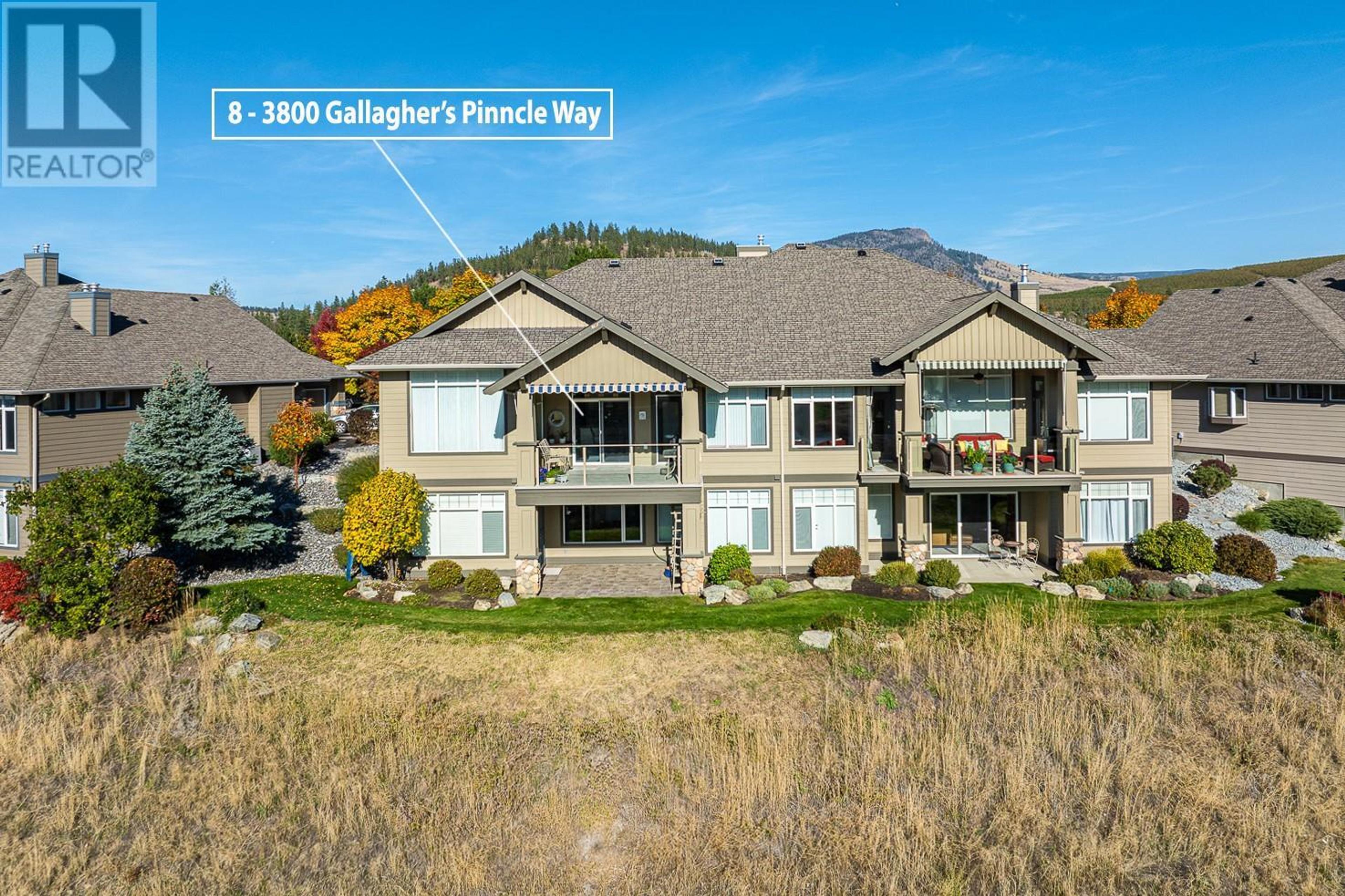 3800 Gallaghers Pinnacle Way, Kelowna - Exteriors - Drone/Aerial View, Marked/Pin - Photo 2