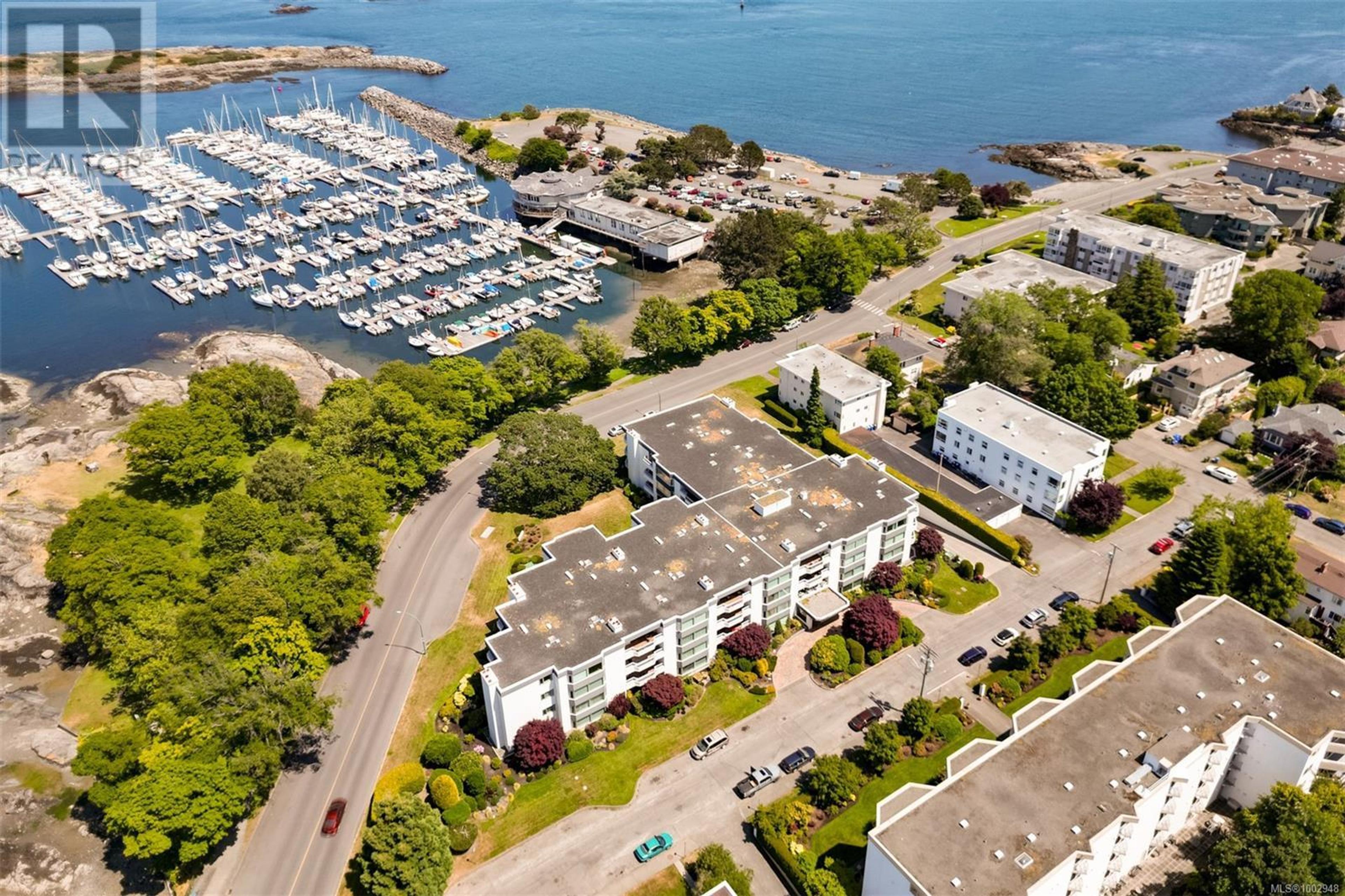 1370 Beach Dr, Oak Bay - Exteriors - Full Complex View, Drone/Aerial View - Photo 7