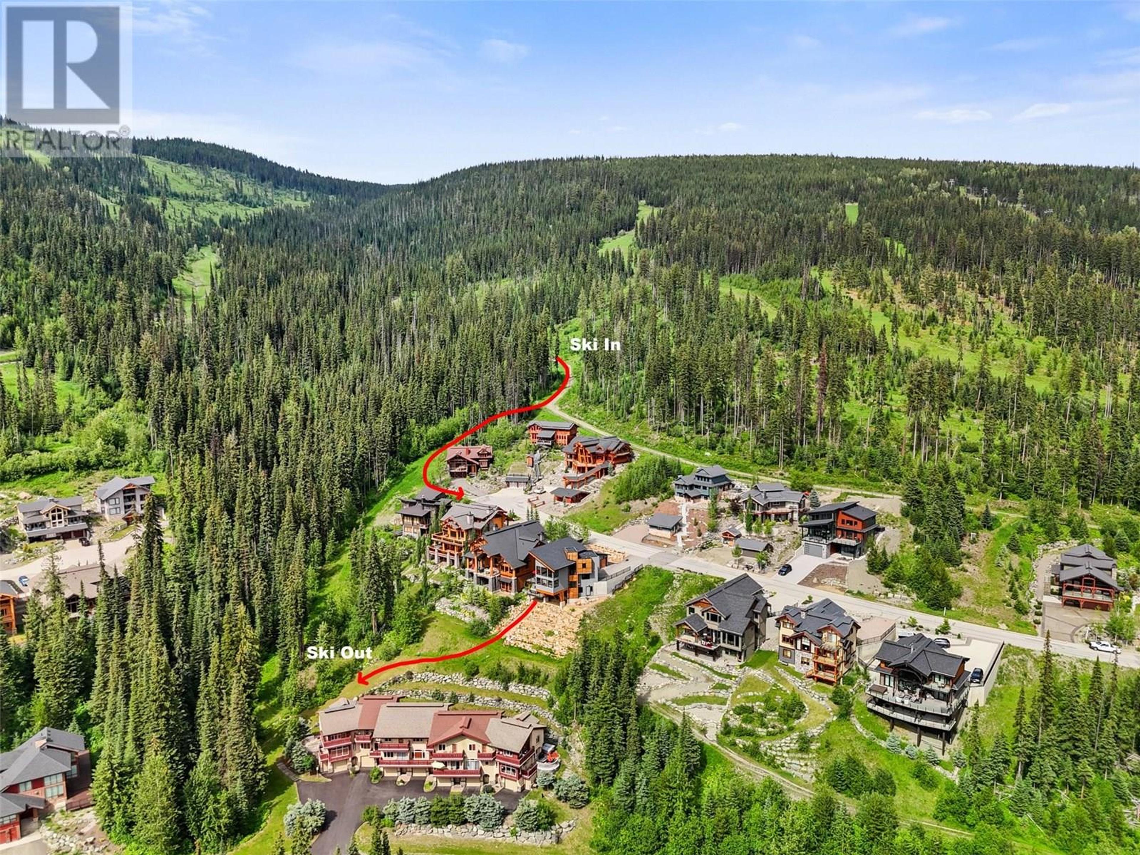 4249 Bella Vista Drive, Sun Peaks - Exteriors - Full Complex View, Drone/Aerial View, Marked/Pin - Photo 3