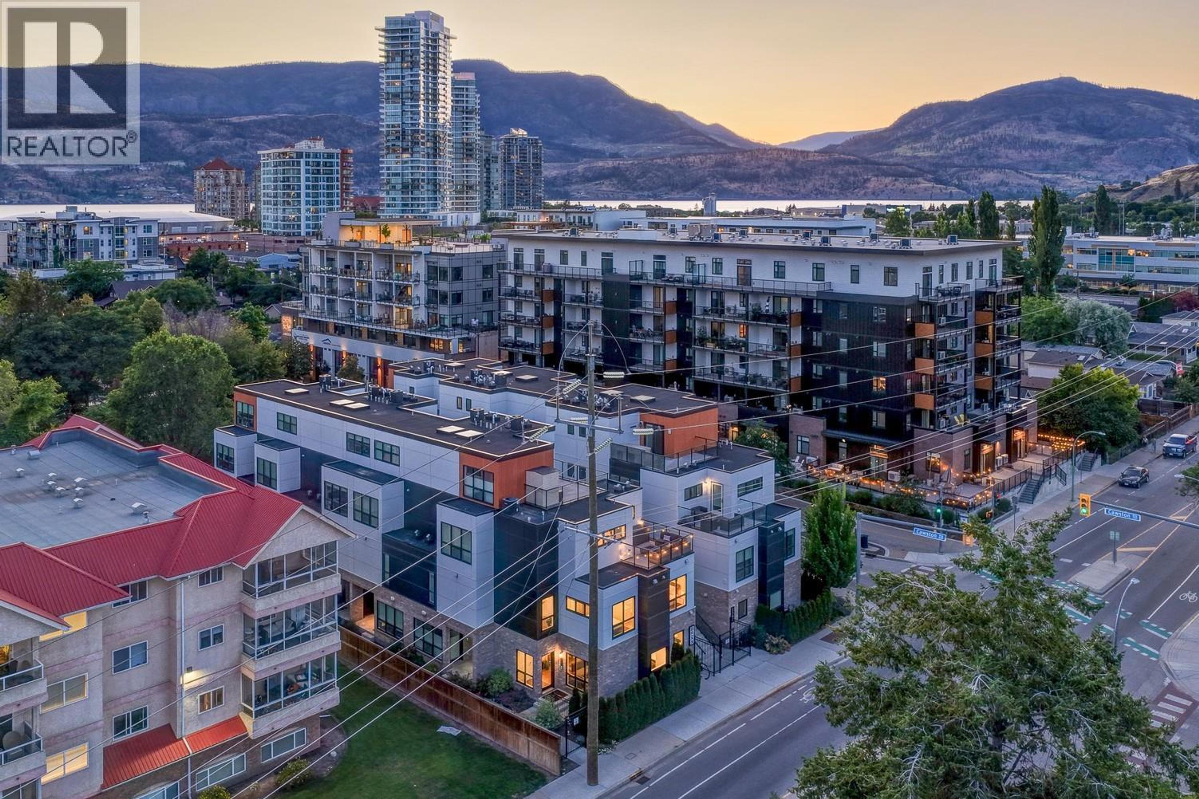 1308 Richter Street, Kelowna - Exteriors - Full Complex View, Drone/Aerial View - Photo 8
