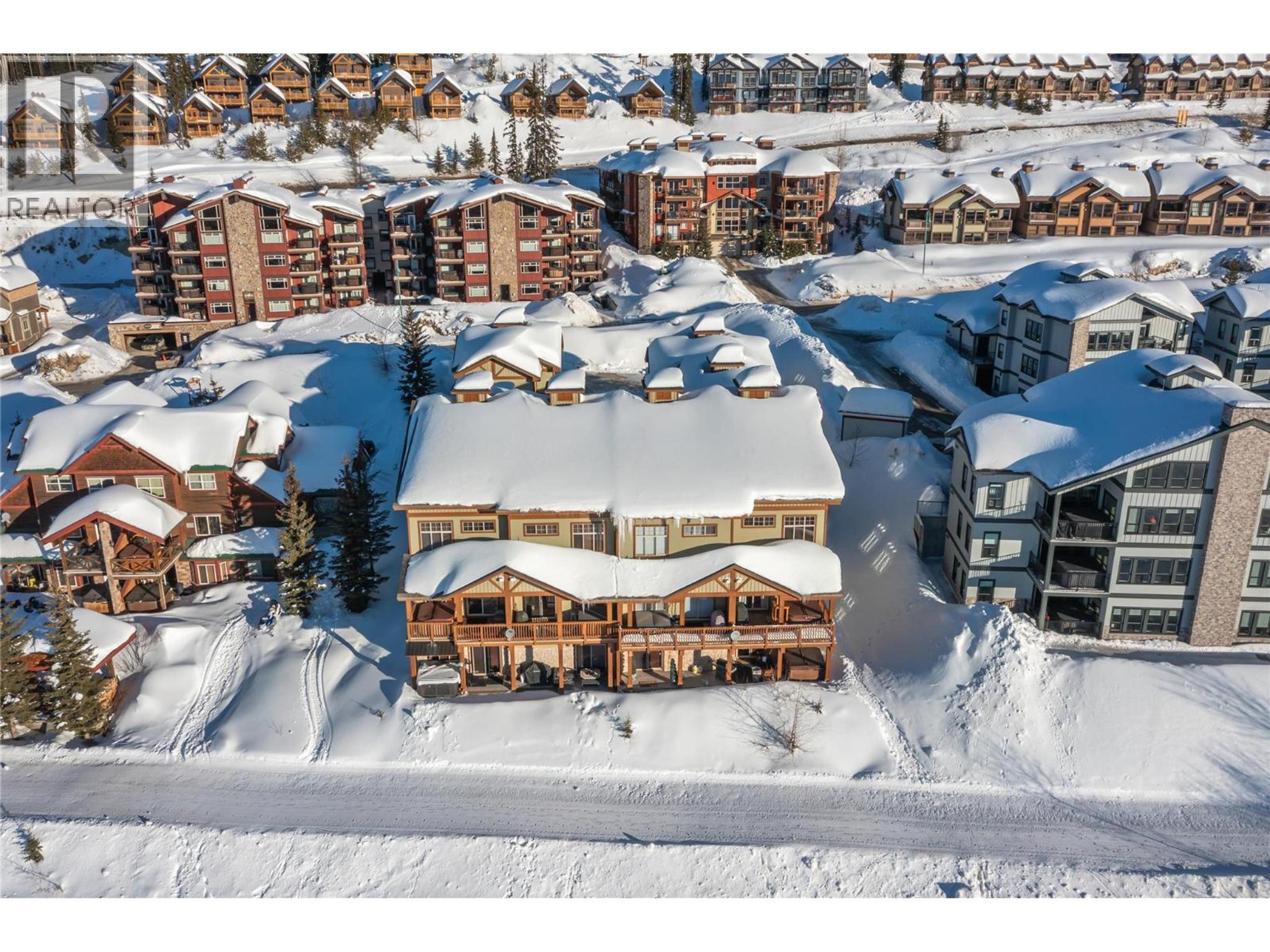 5045 Snowbird Way, Big White - Exteriors - Full Complex View, Drone/Aerial View - Photo 7