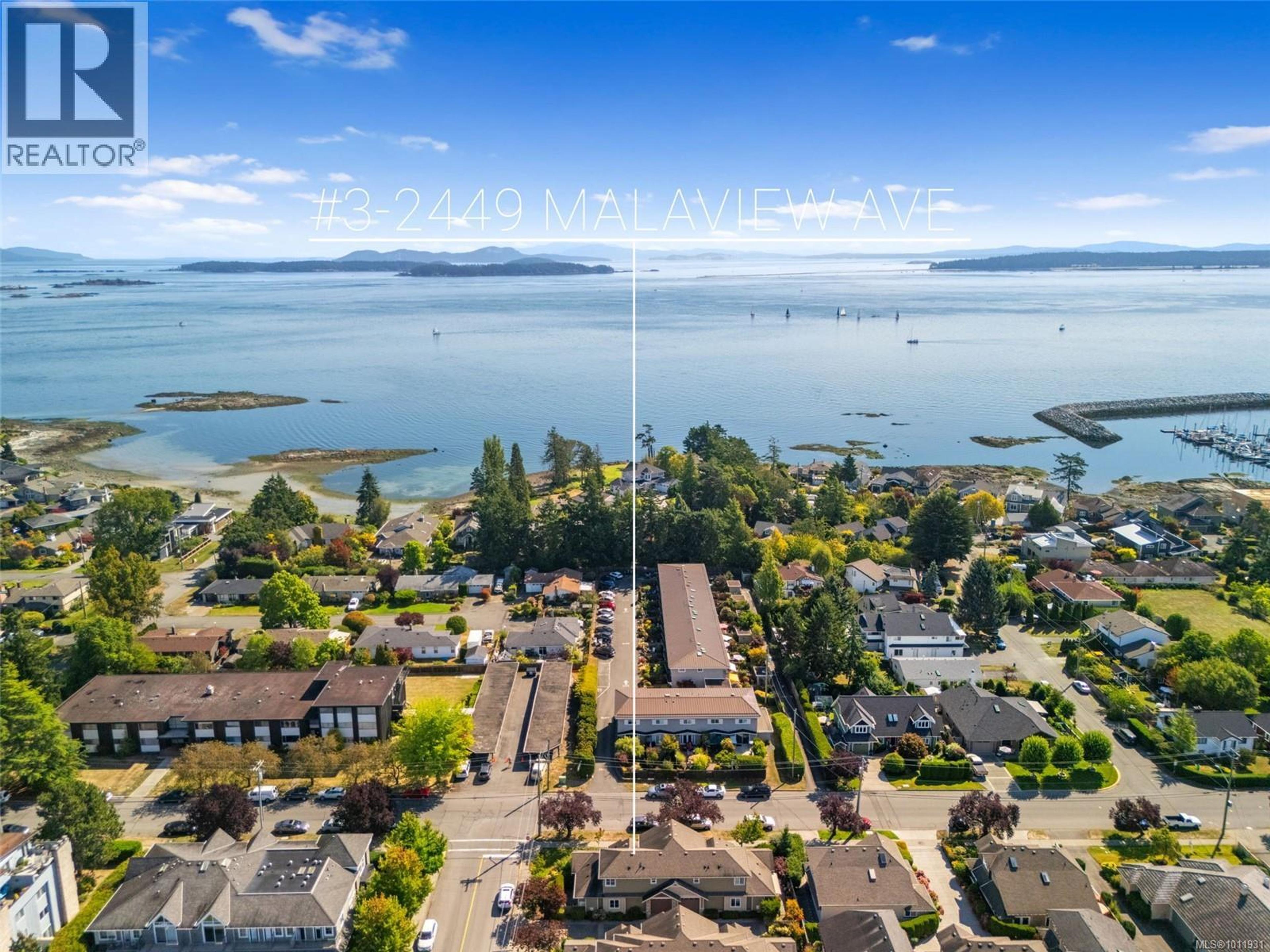 2449 Malaview Ave, Sidney - Exteriors - Full Complex View, Drone/Aerial View, Marked/Pin - Photo 5