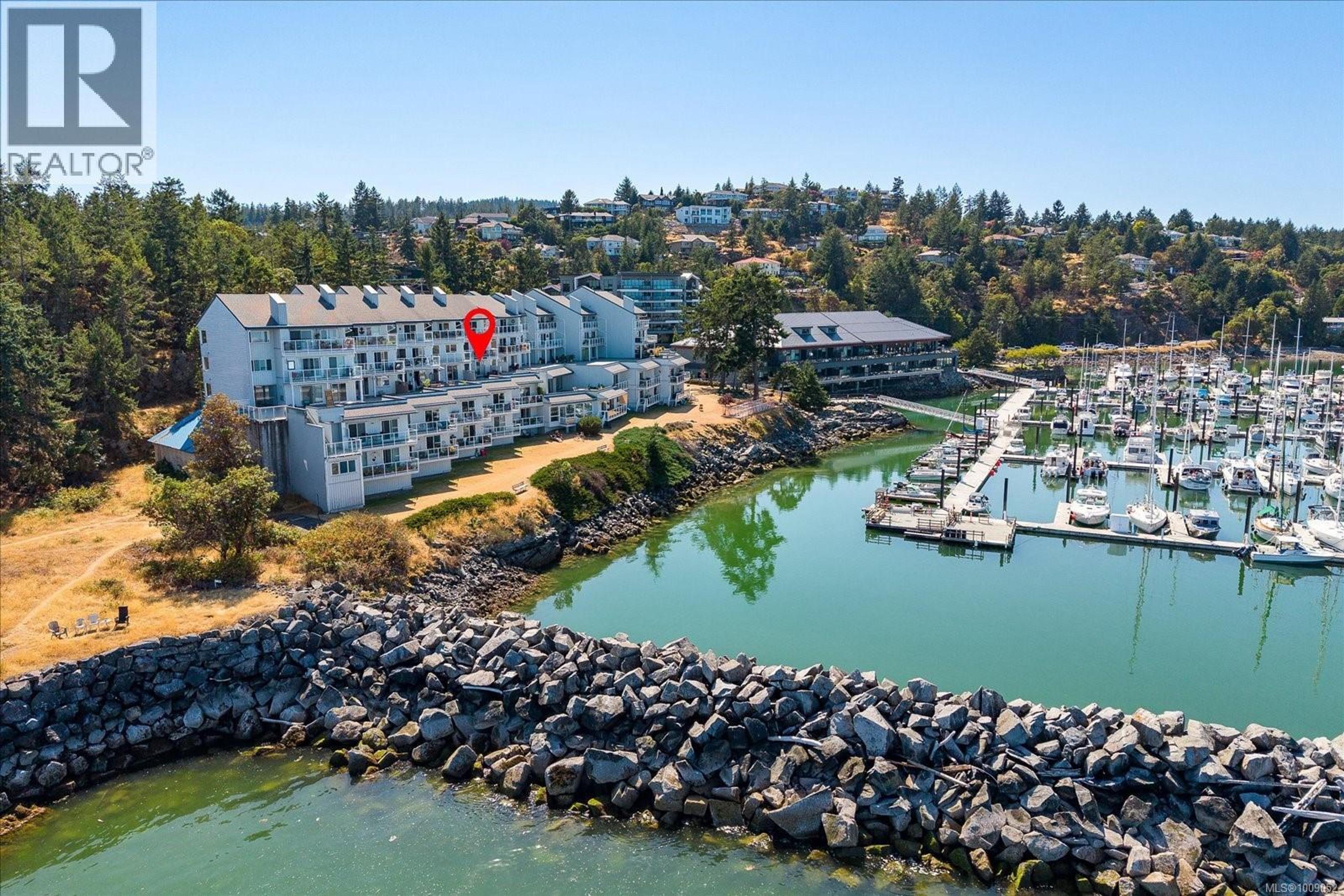 3555 Outrigger Rd, Nanoose Bay - Exteriors - Full Complex View, Drone/Aerial View, Marked/Pin - Photo 2