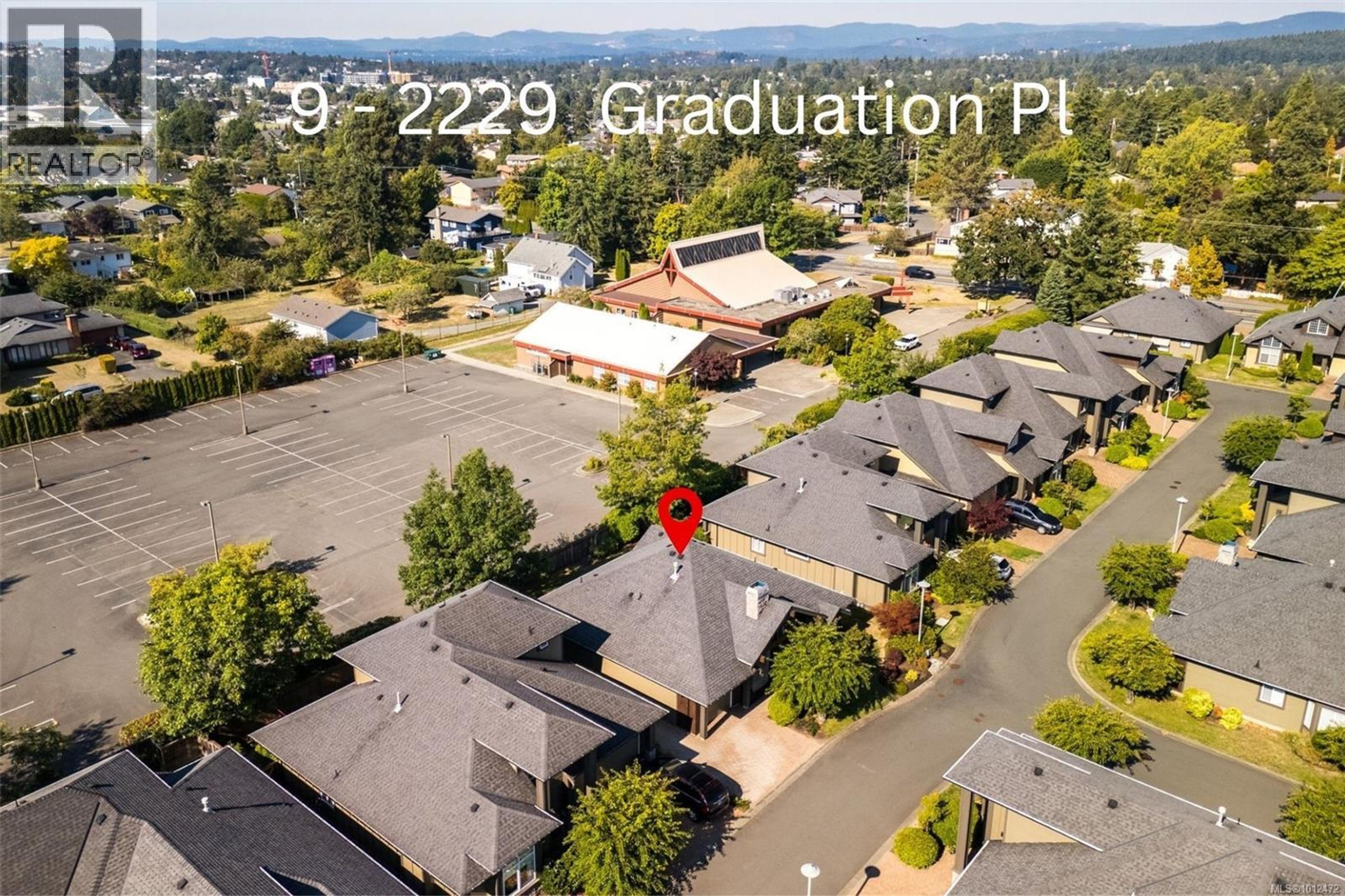 2229 Graduation Pl, Saanich - Exteriors - Full Complex View, Drone/Aerial View, Marked/Pin - Photo 10
