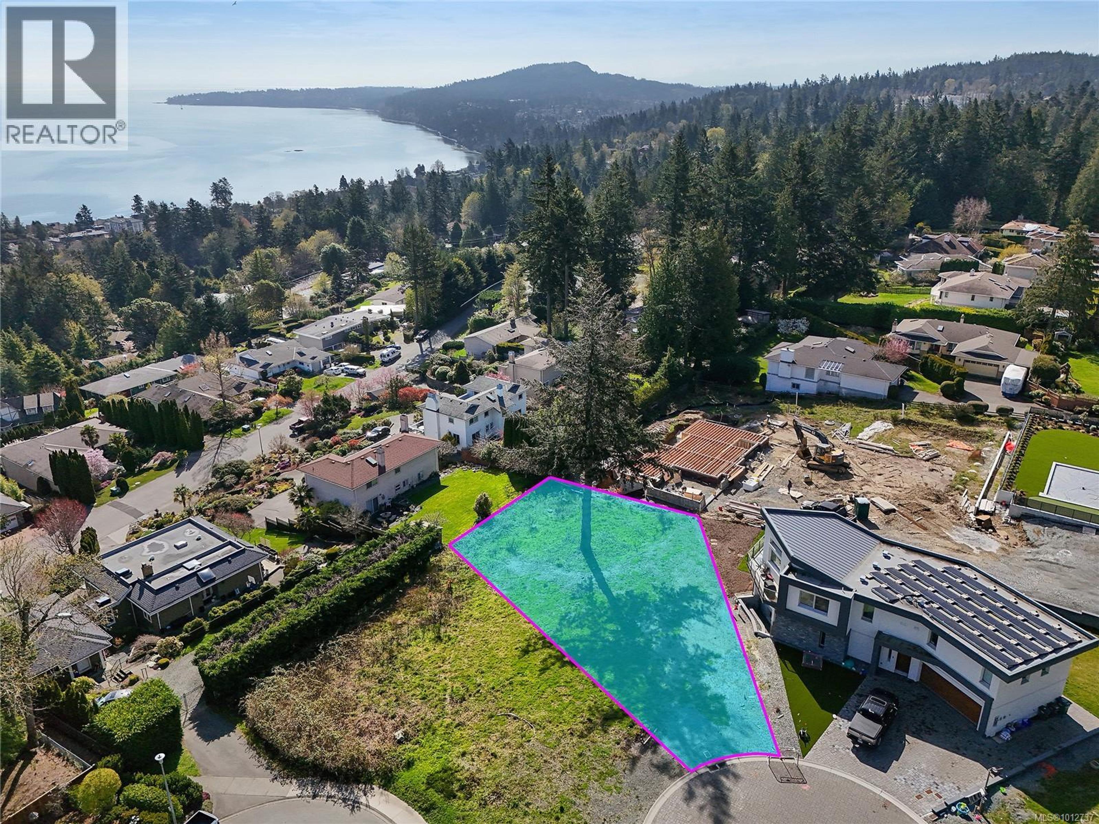 805 Yole Pl, Saanich - Exteriors - Drone/Aerial View, Marked/Pin - Photo 4