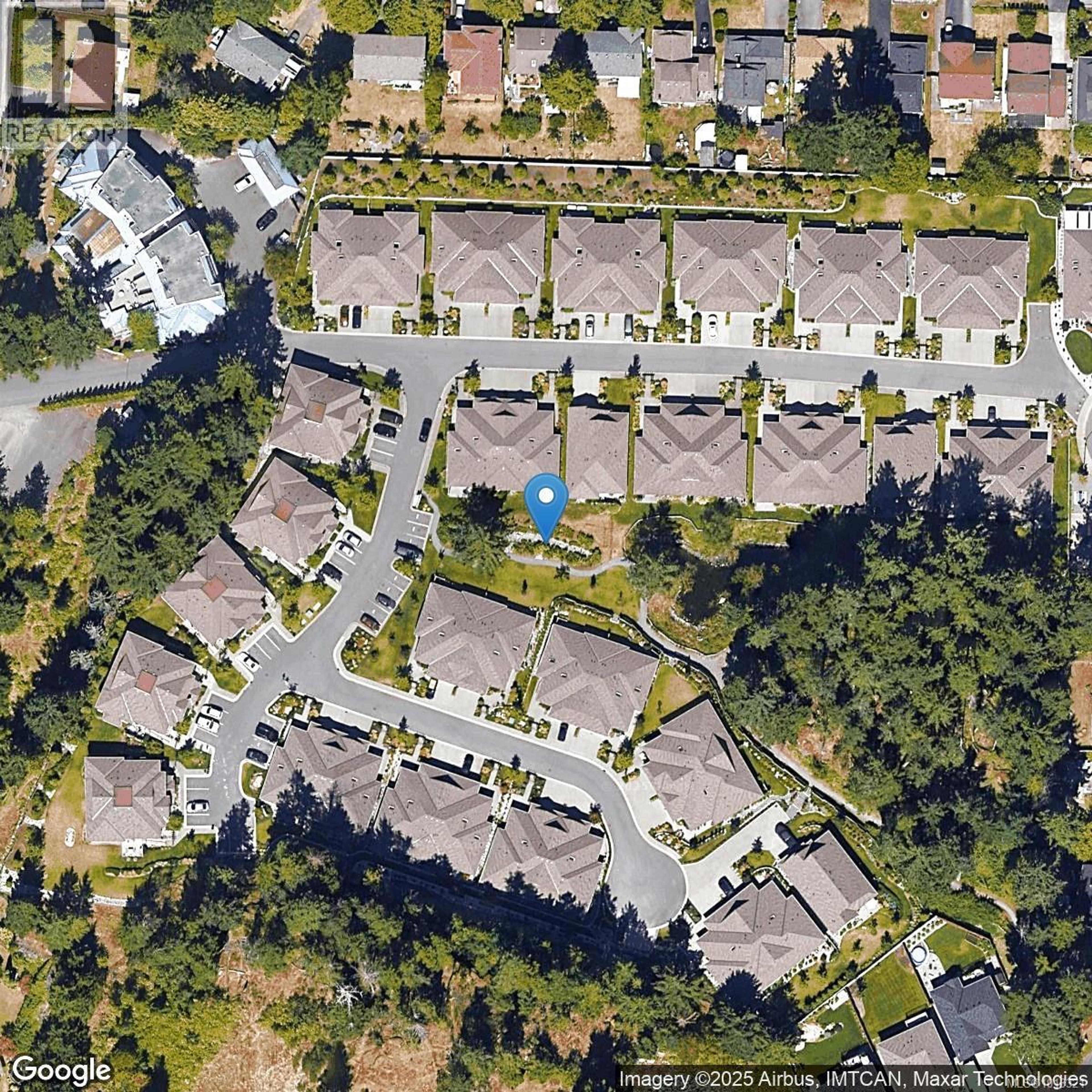 4436 Hedgestone Pl, Nanaimo - Exteriors - Full Complex View, Drone/Aerial View, Marked/Pin - Photo 5