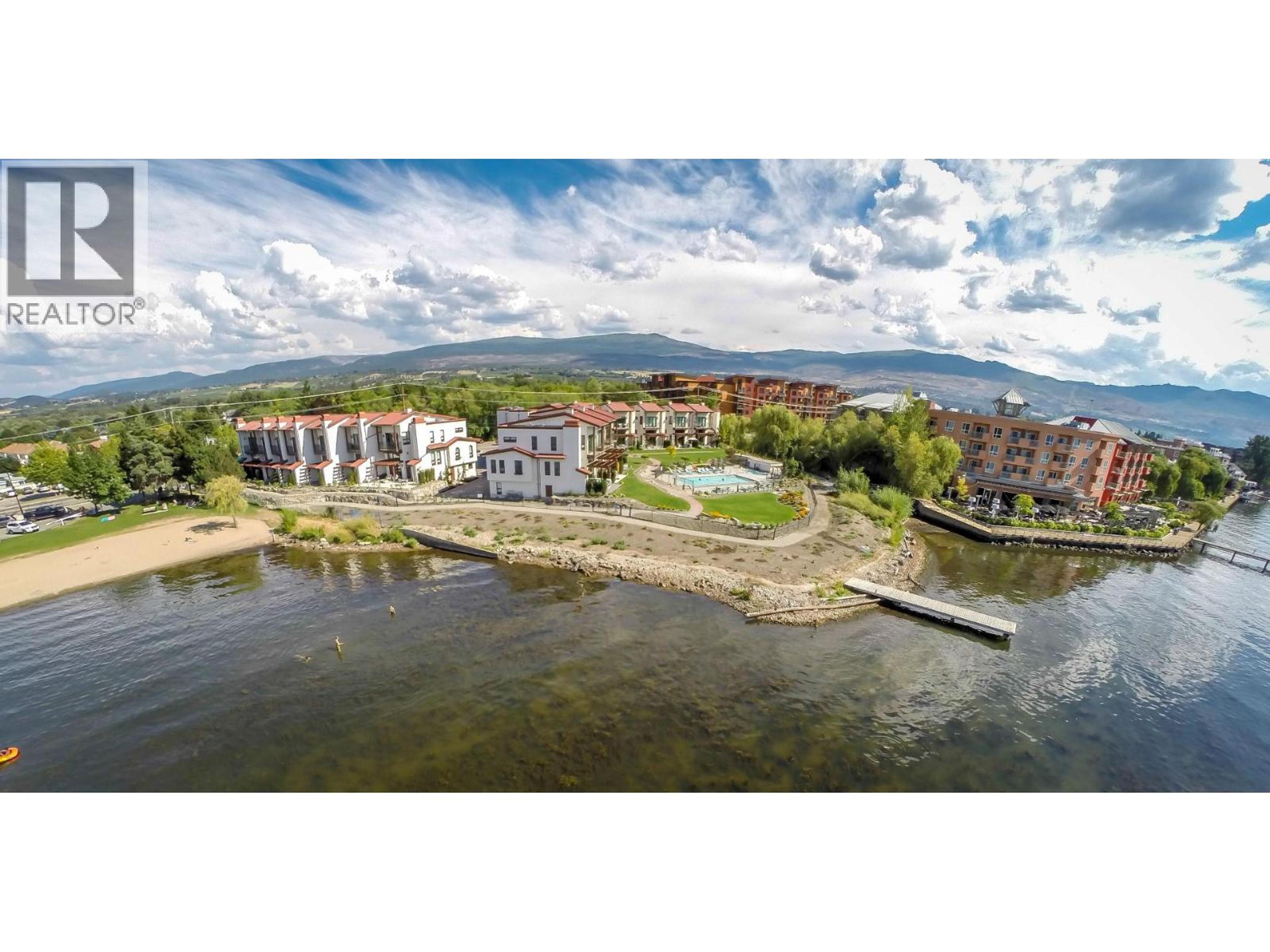3756 Lakeshore Road, Kelowna - Exteriors - Full Complex View, Drone/Aerial View - Photo 7