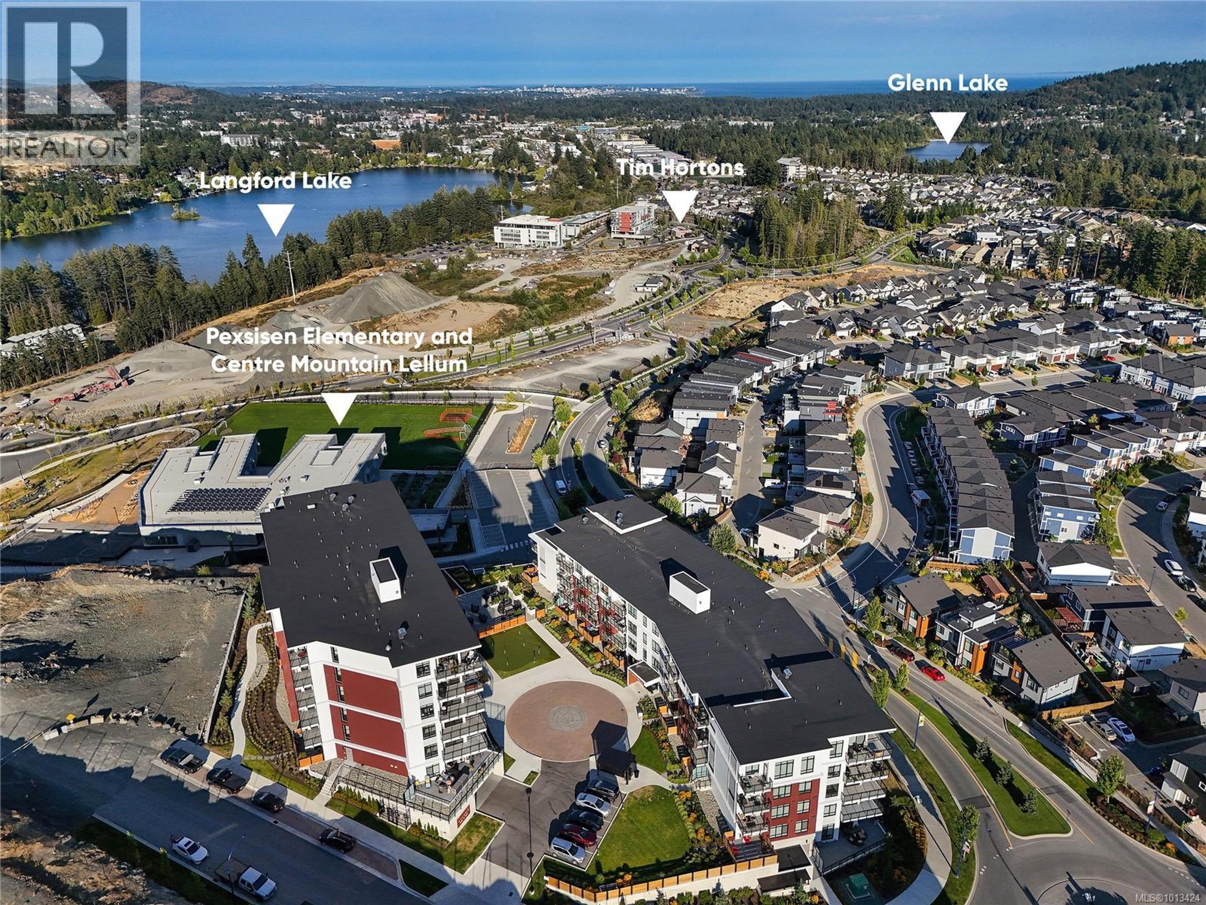 1110 Samar Cres, Langford - Exteriors - Full Complex View, Drone/Aerial View, Marked/Pin - Photo 2