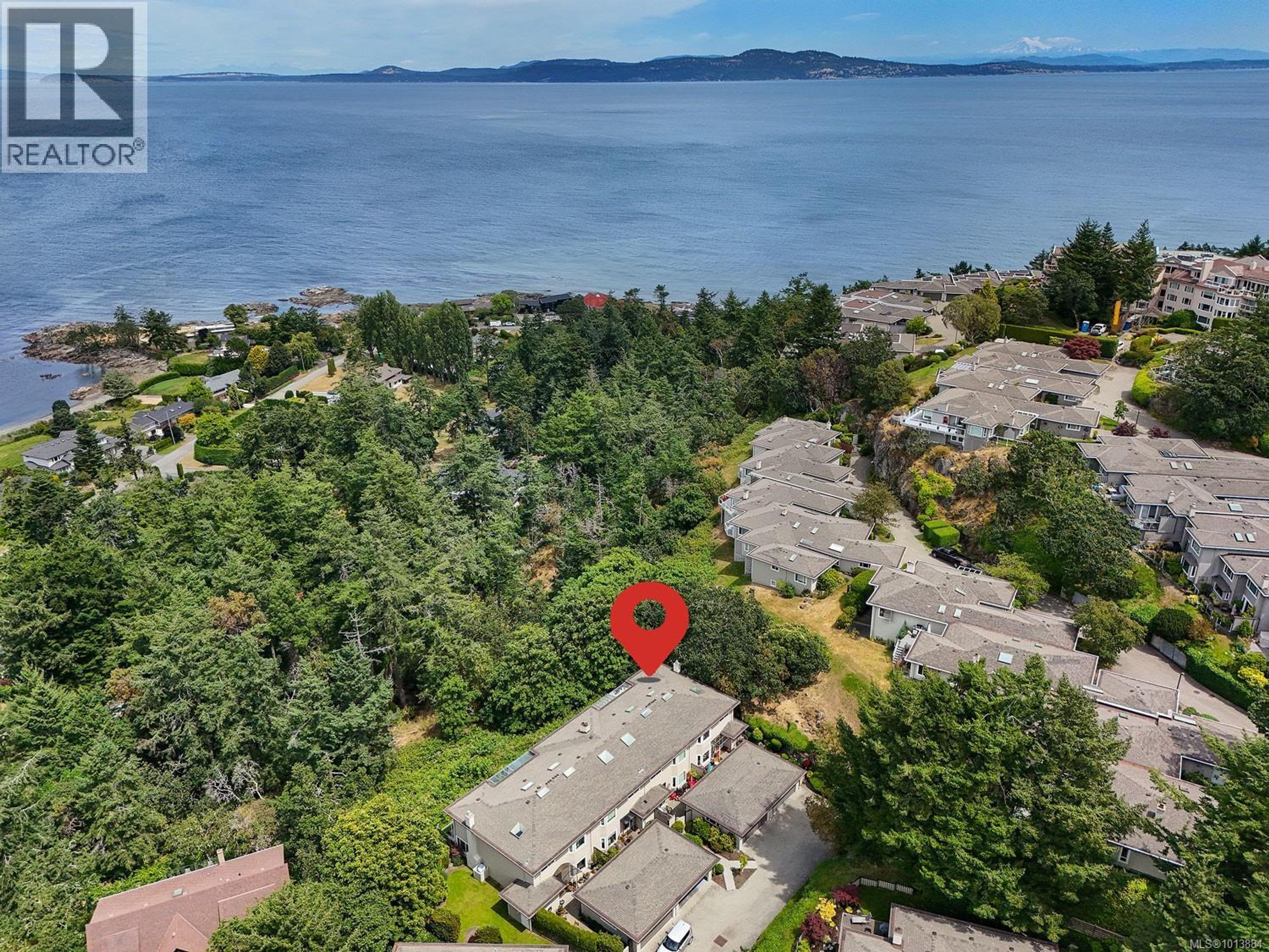 2829 Arbutus Rd, Saanich - Exteriors - Drone/Aerial View, Marked/Pin, Full Complex View - Photo 2