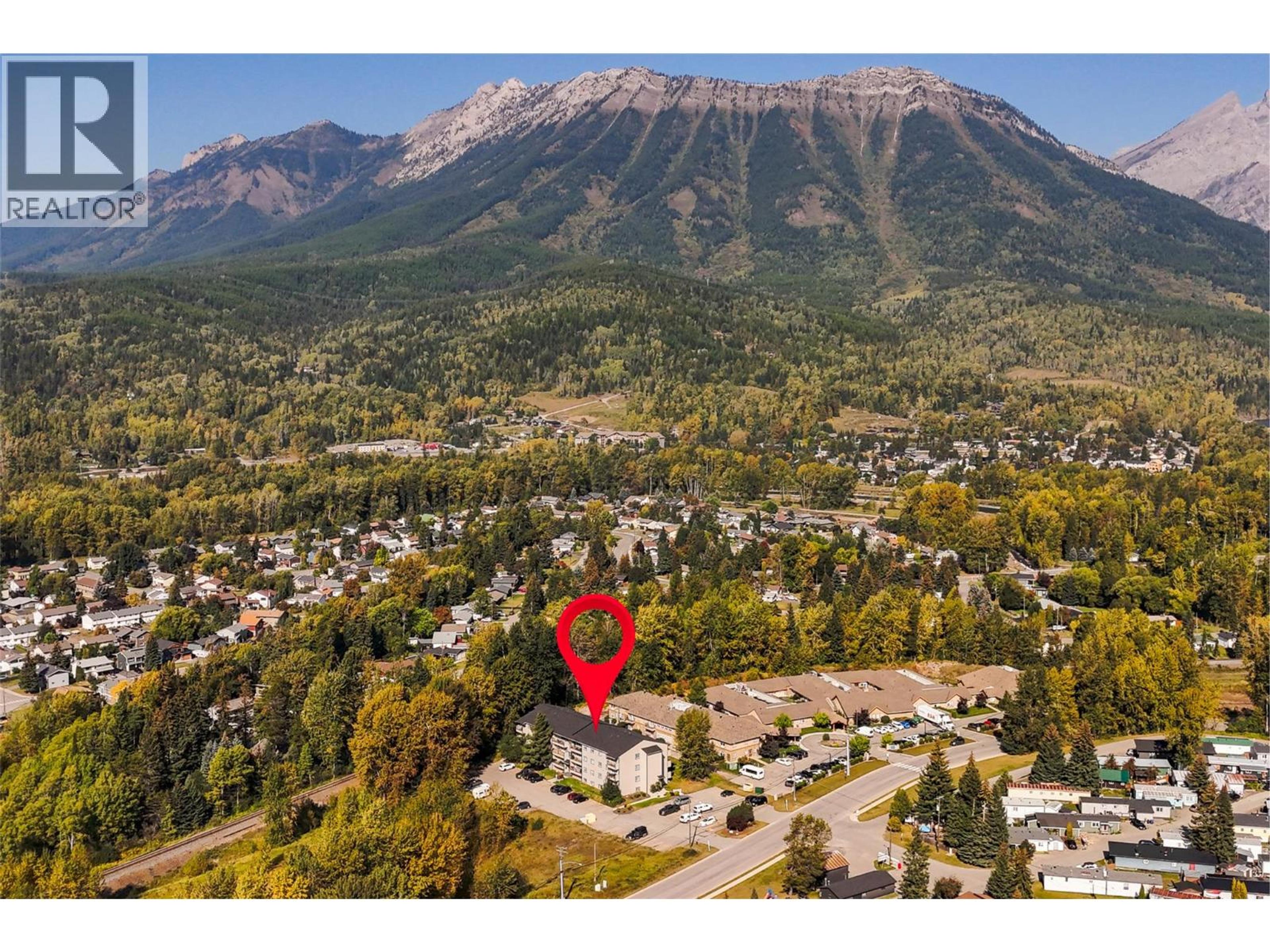 65 Cokato Road, Fernie - Exteriors - Drone/Aerial View, Marked/Pin, Full Complex View - Photo 3