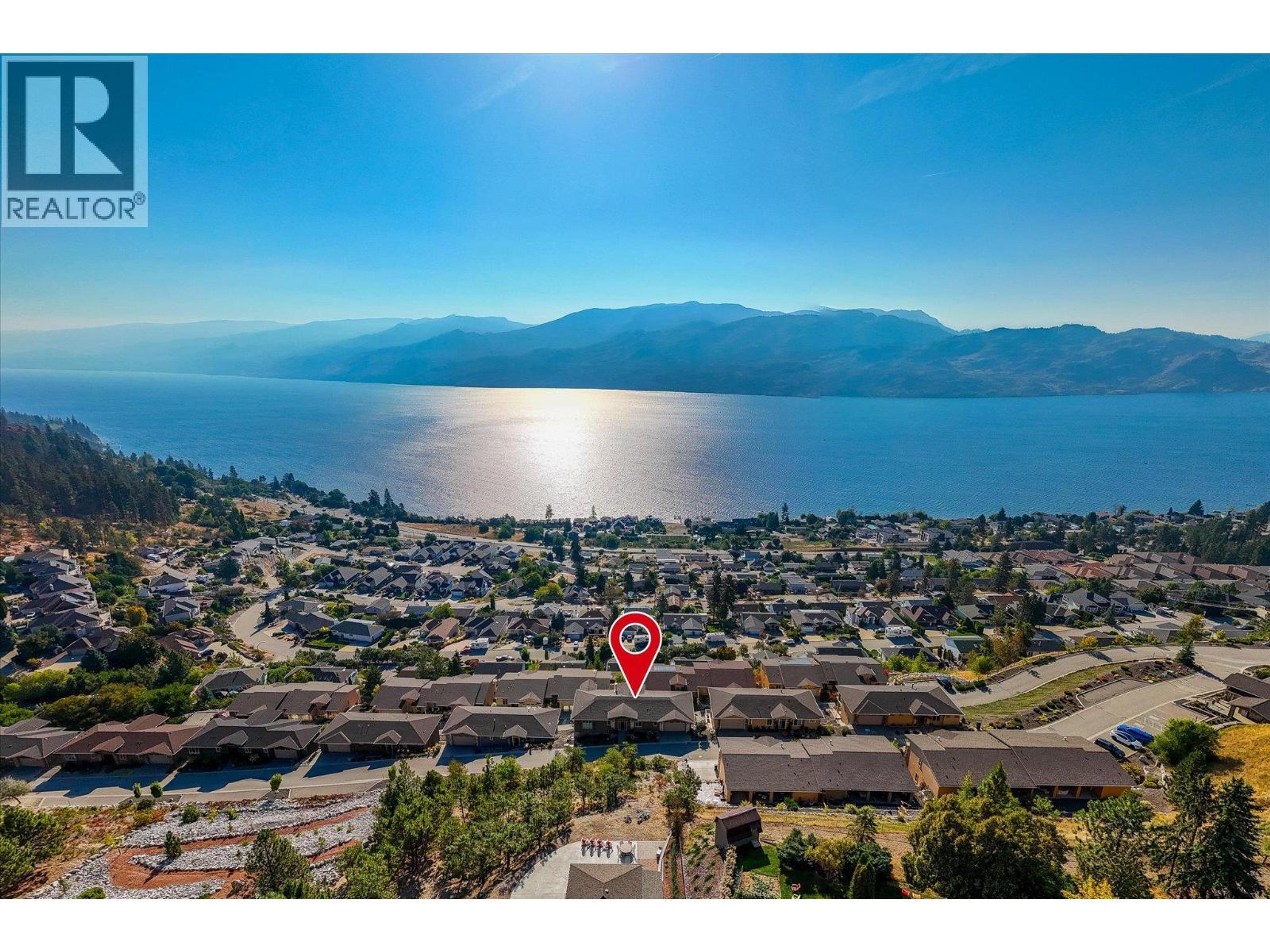 5165 Trepanier Bench Road, Peachland - Exteriors - Full Complex View, Drone/Aerial View, Marked/Pin - Photo 3
