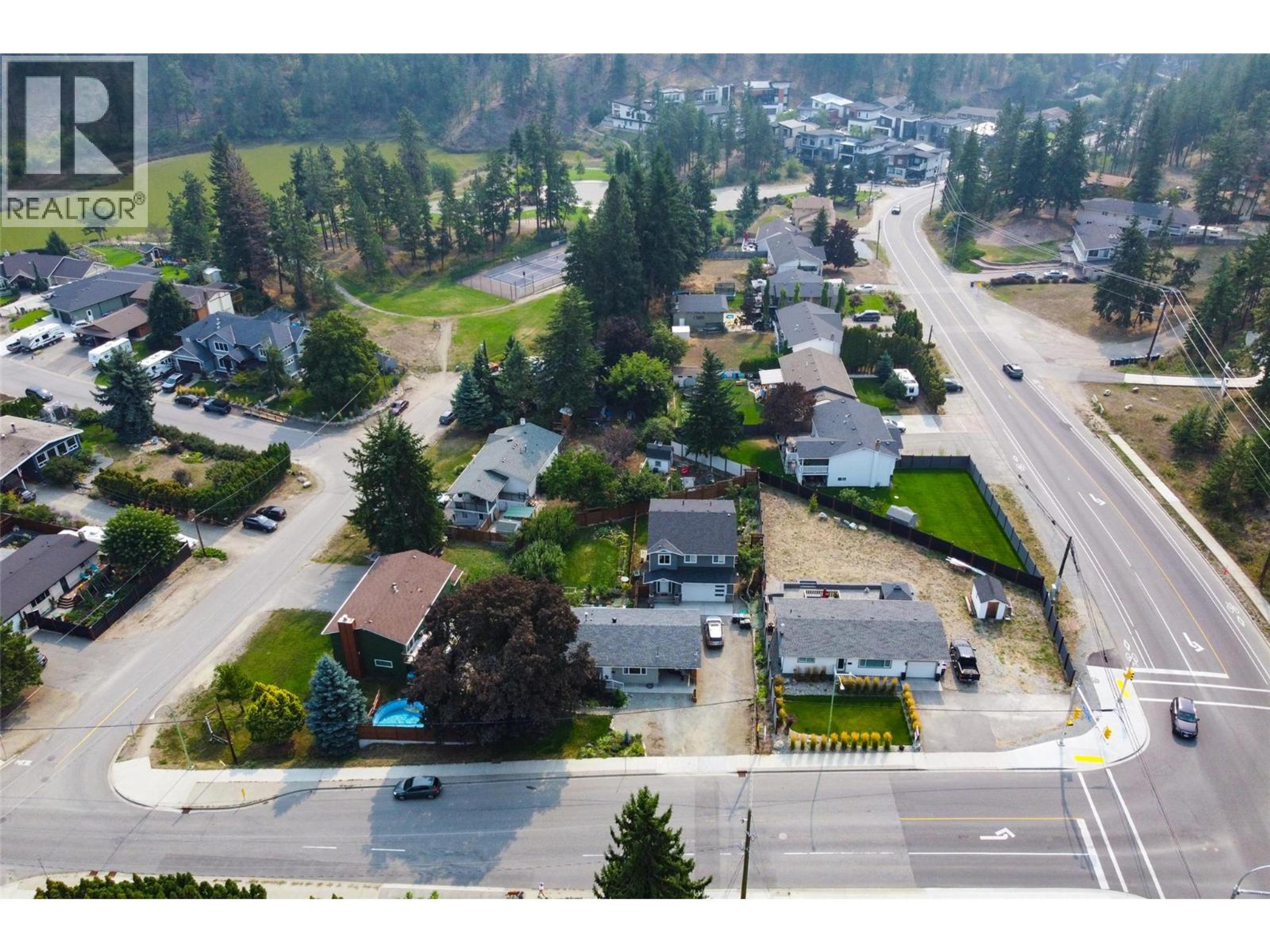 1257 and 1259 Rio Drive, Kelowna - Exteriors - Full Complex View, Drone/Aerial View - Photo 7