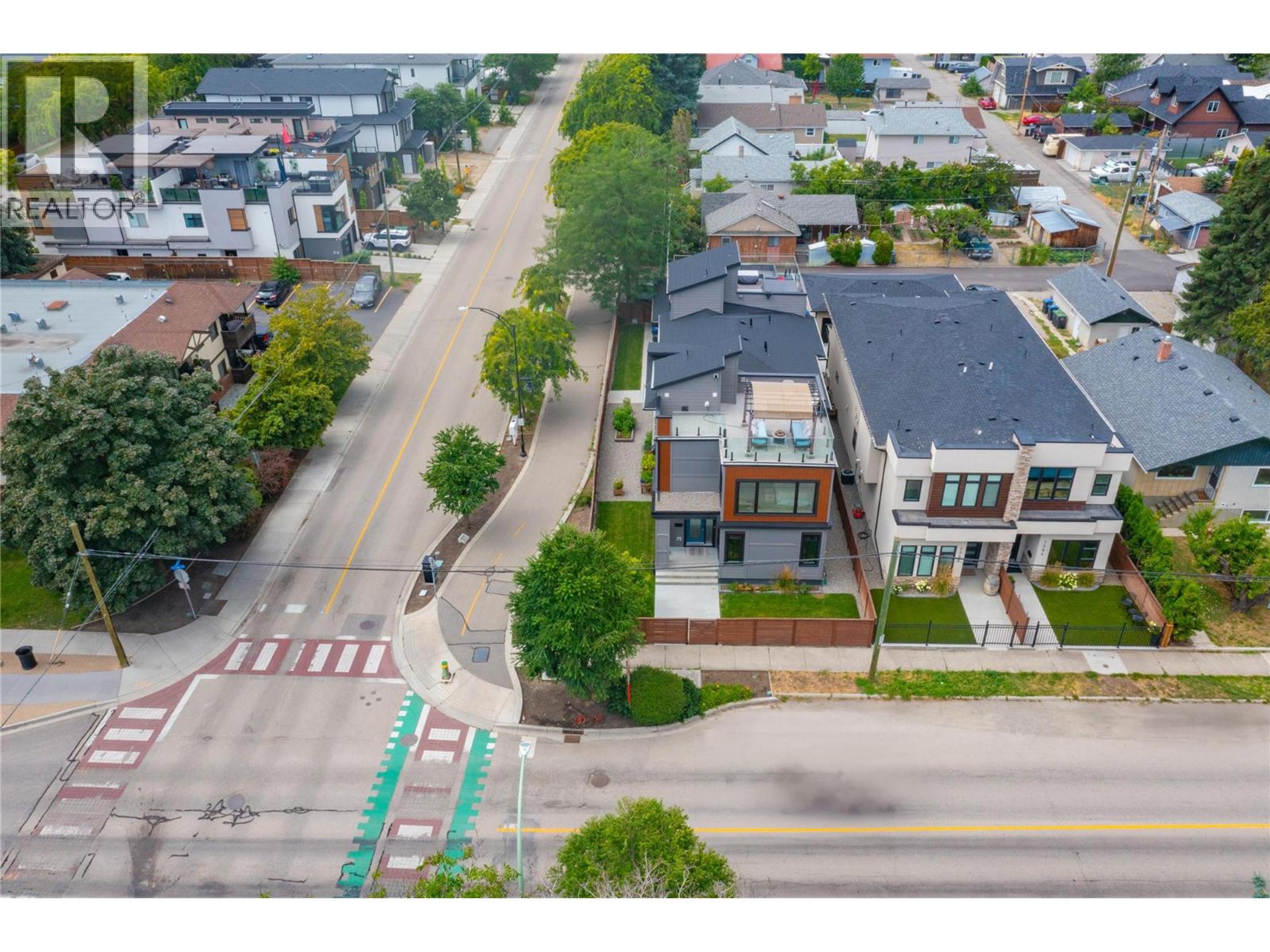 1292 Ethel Street, Kelowna - Exteriors - Full Complex View, Drone/Aerial View - Photo 8