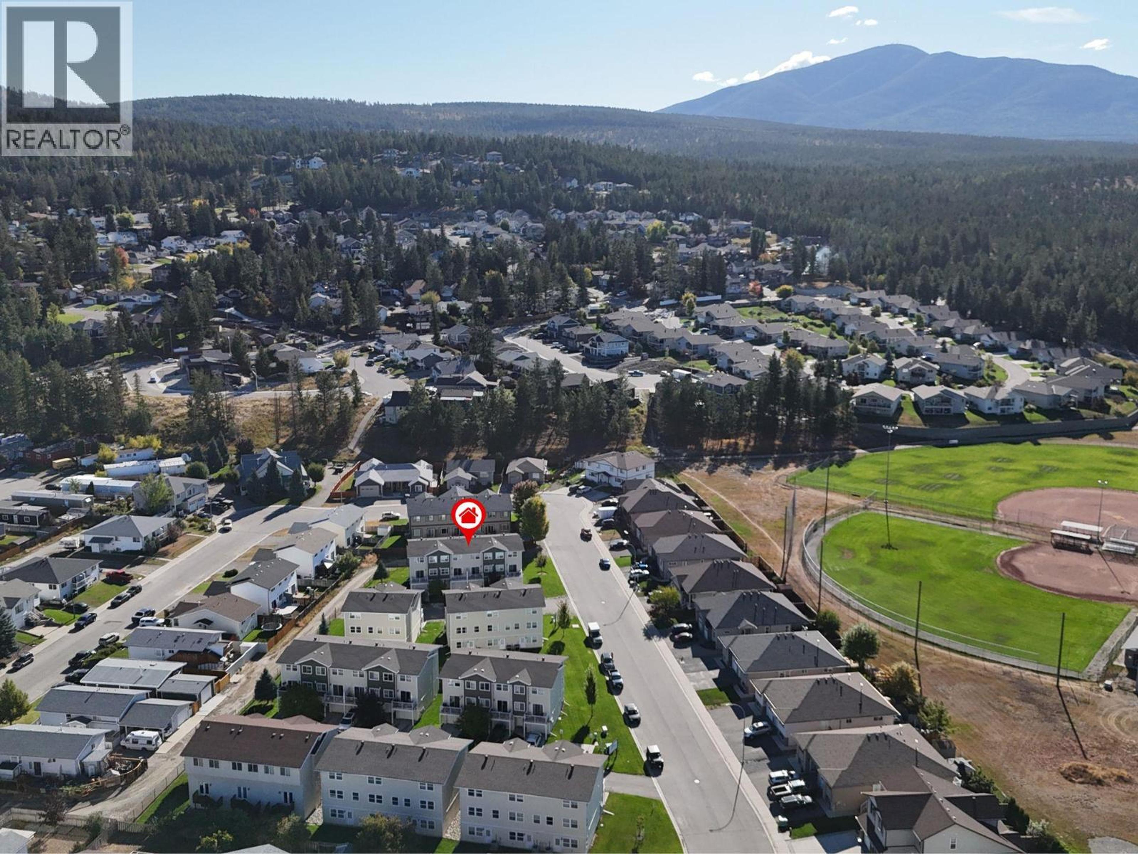 1840 Kelowna Crescent, Cranbrook - Exteriors - Full Complex View, Drone/Aerial View, Marked/Pin - Photo 3