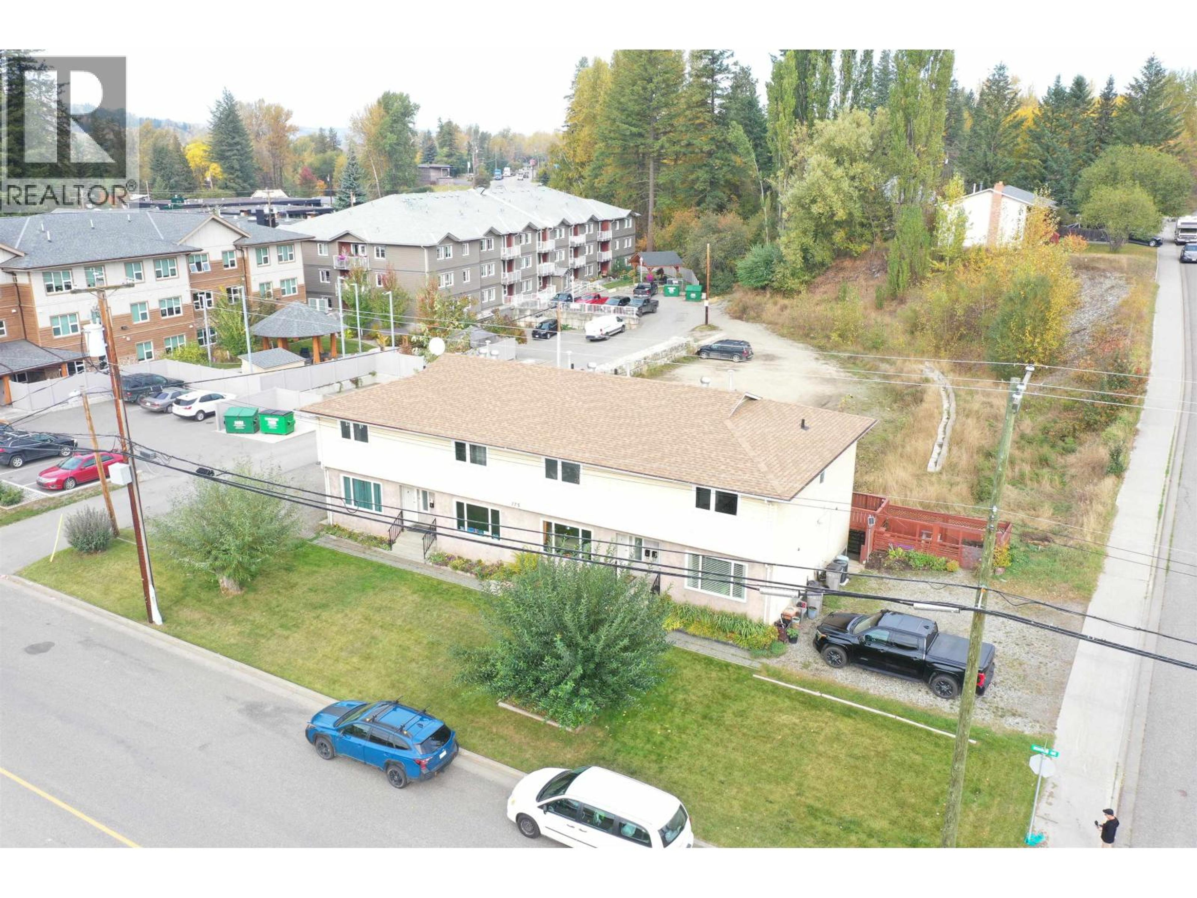 175 BOWRON AVENUE, Quesnel - Exteriors - Full Complex View, Drone/Aerial View - Photo 2