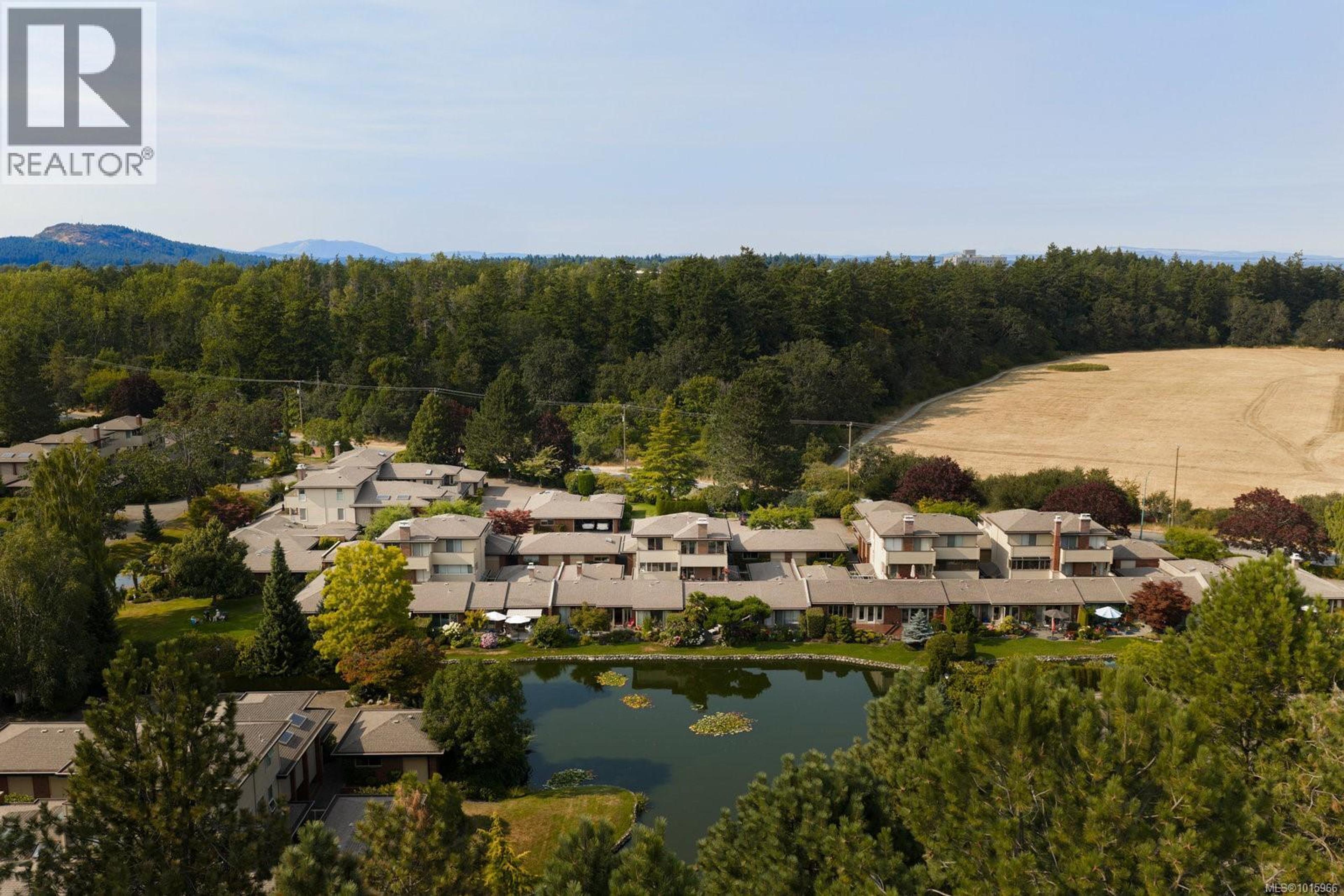 2345 Cedar Hill Cross Rd, Oak Bay - Exteriors - Full Complex View, Drone/Aerial View - Photo 2