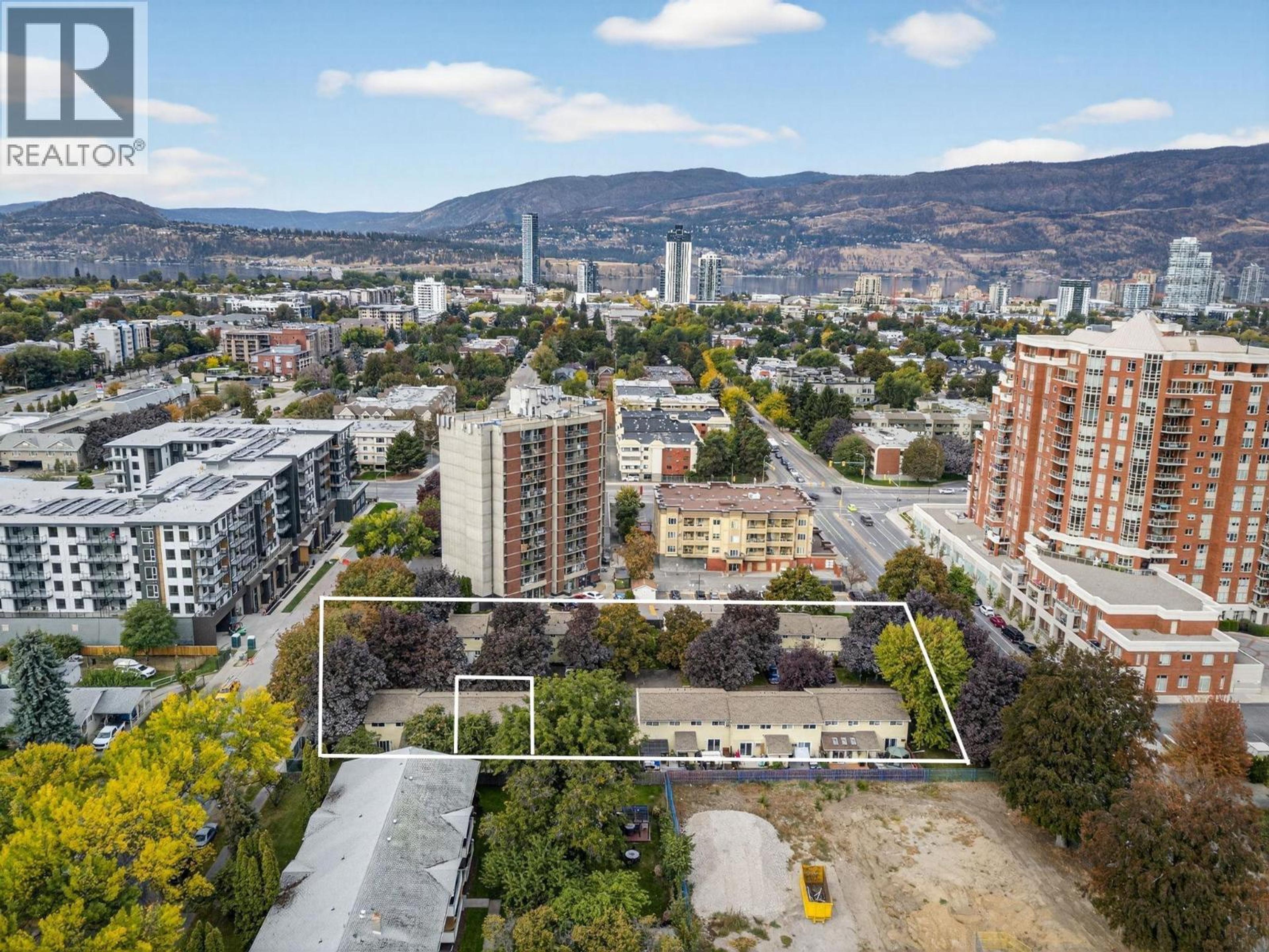 1153 Bernard Avenue, Kelowna - Exteriors - Drone/Aerial View, Marked/Pin, Full Complex View - Photo 5