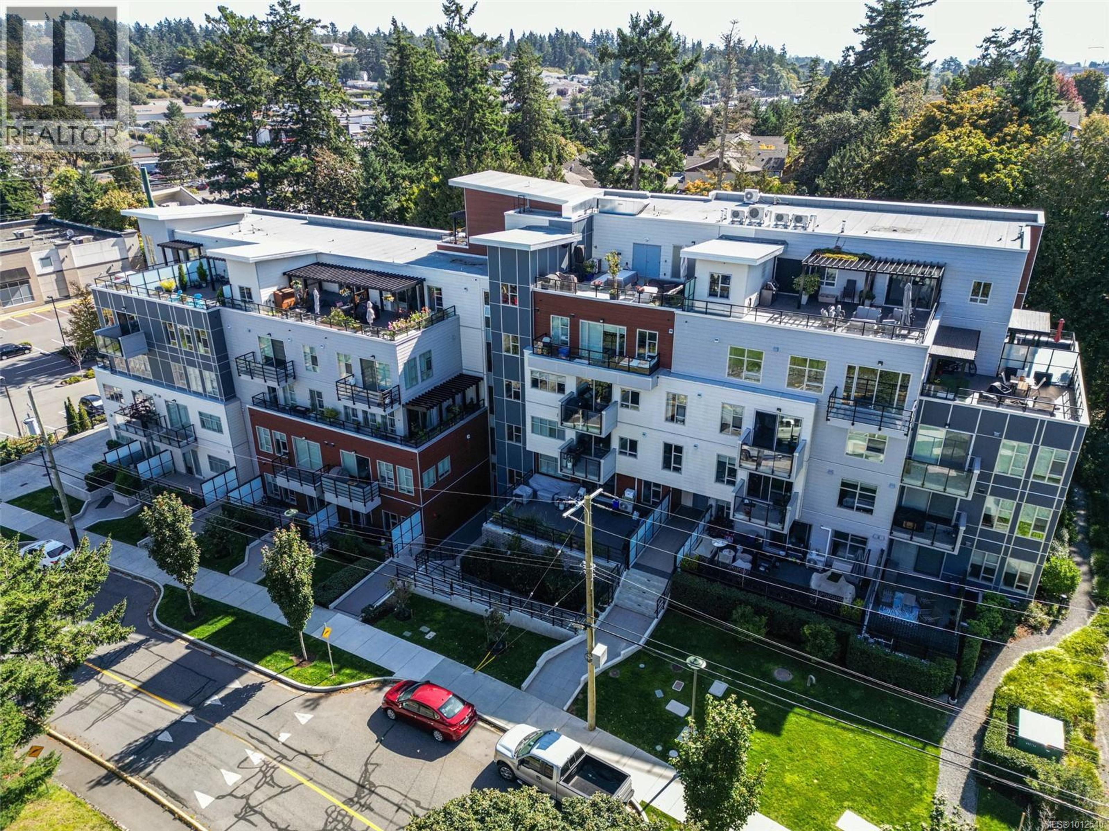 1450 Glentana Rd, View Royal - Exteriors - Full Complex View, Drone/Aerial View - Photo 3