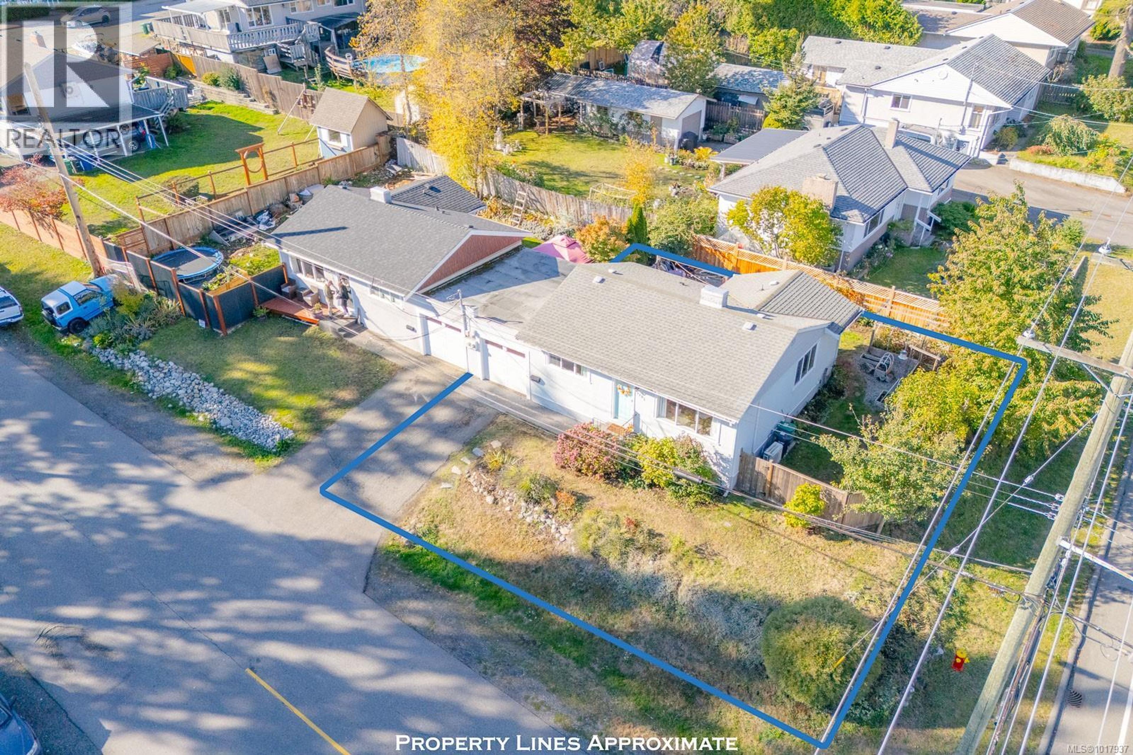 1795 Hallen Ave, Nanaimo - Exteriors - Drone/Aerial View, Marked/Pin - Photo 1