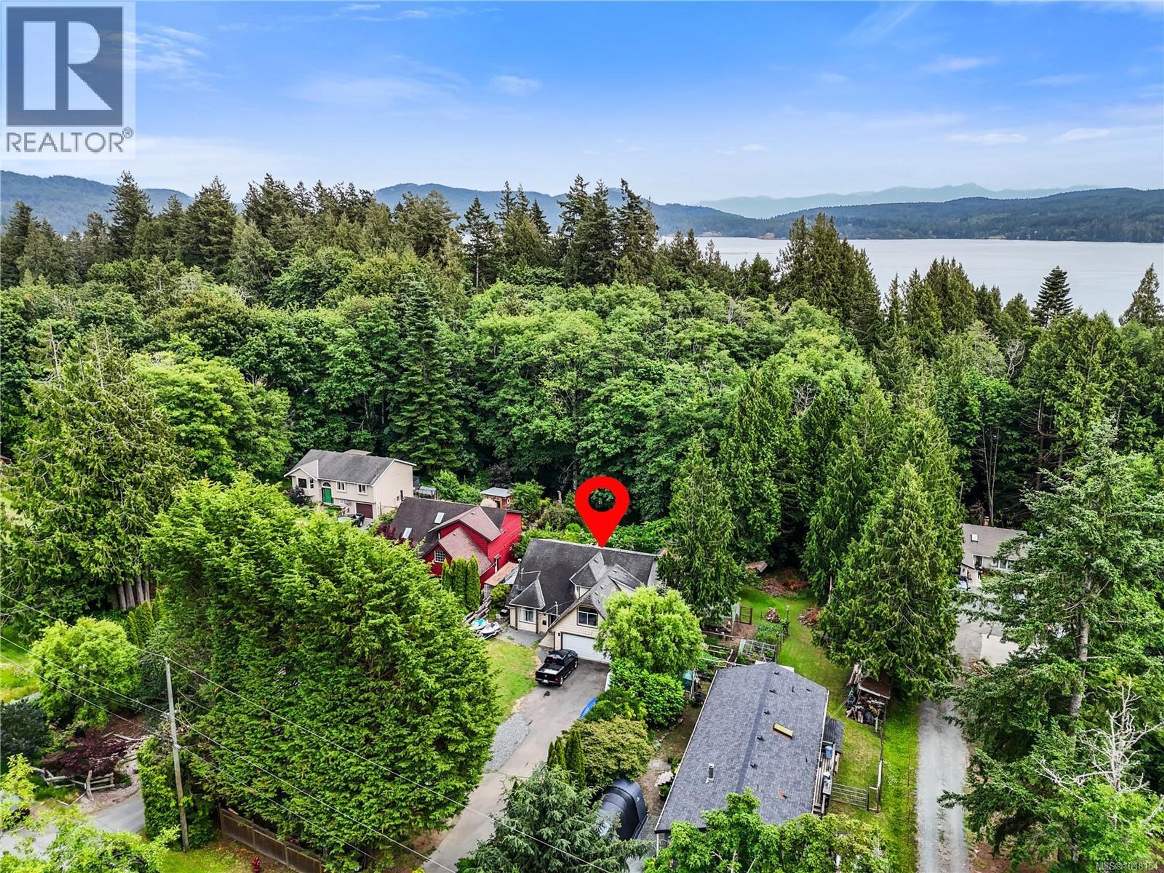 5839 Blythwood Rd, Sooke - Exteriors - Drone/Aerial View, Marked/Pin - Photo 4