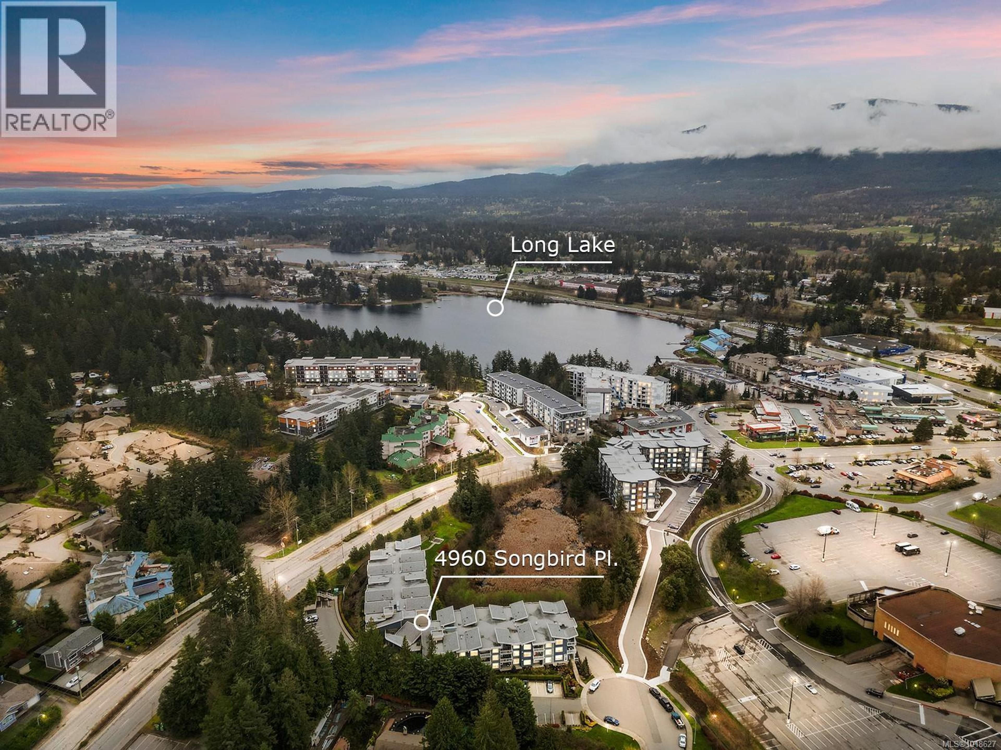 4960 Songbird Pl, Nanaimo - Exteriors - Full Complex View, Drone/Aerial View, Marked/Pin - Photo 2