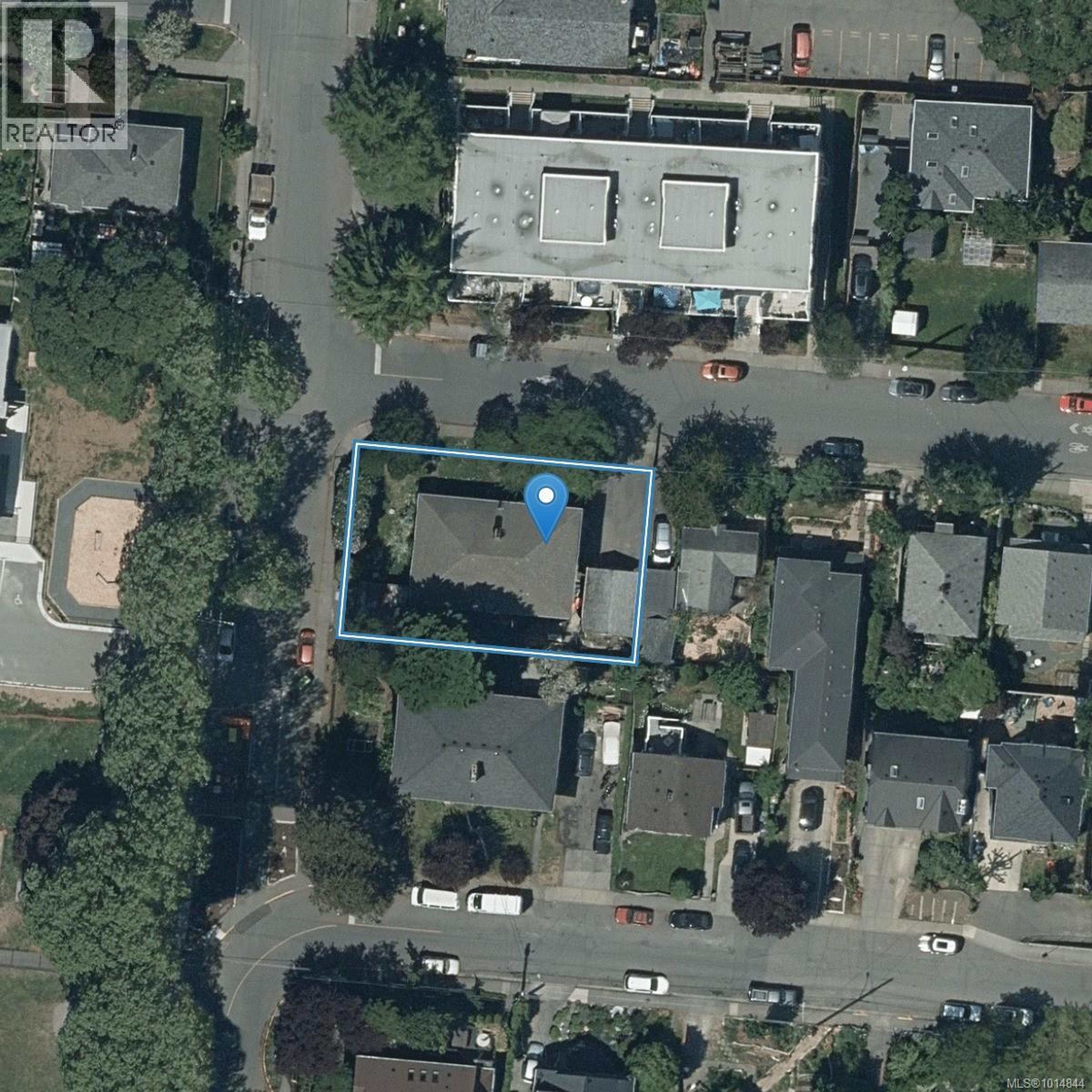 1207 Walnut St, Victoria - Exteriors - Drone/Aerial View, Marked/Pin - Photo 7