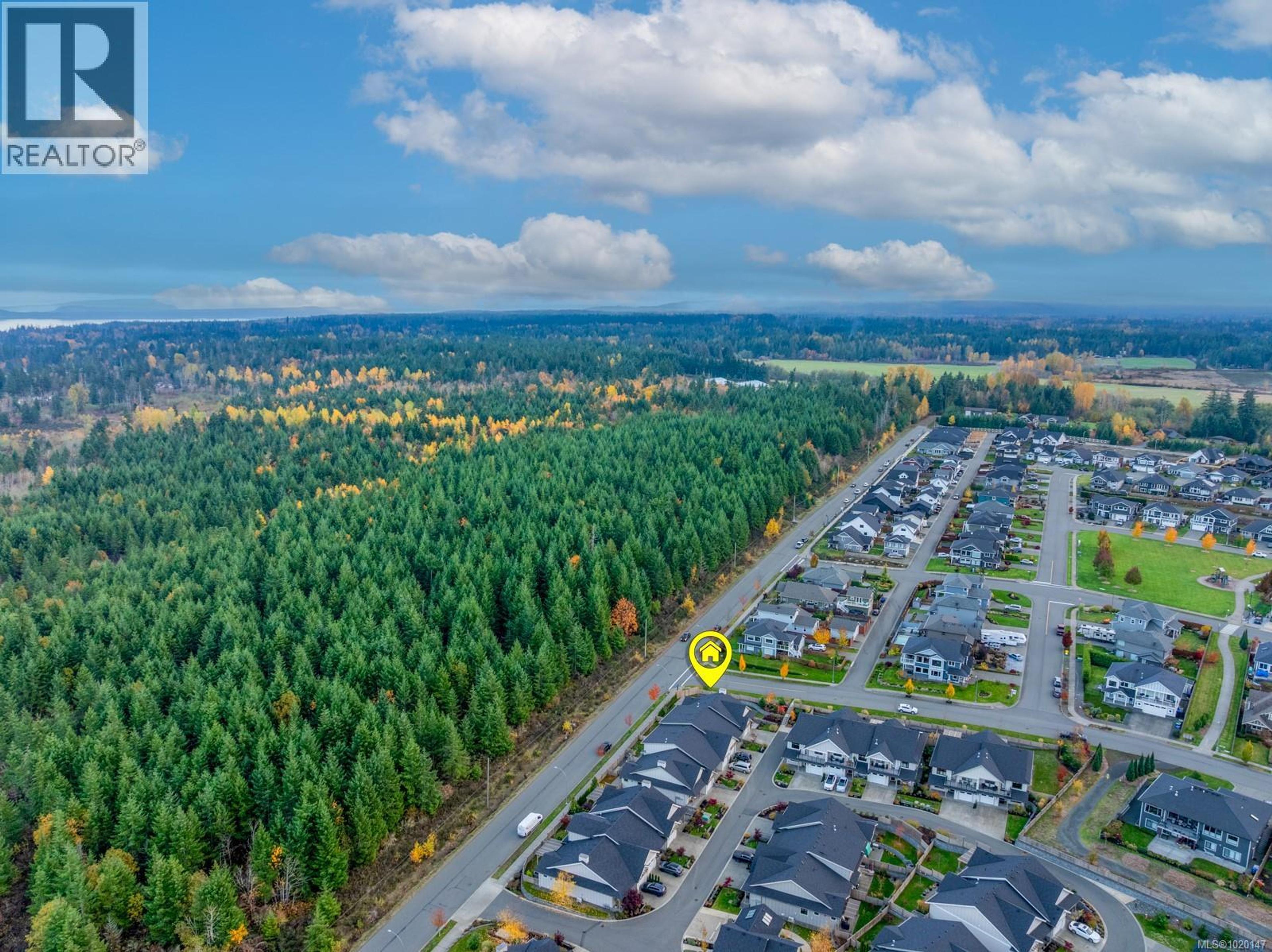 4098 Buckstone Rd, Courtenay - Exteriors - Full Complex View, Drone/Aerial View, Marked/Pin - Photo 5