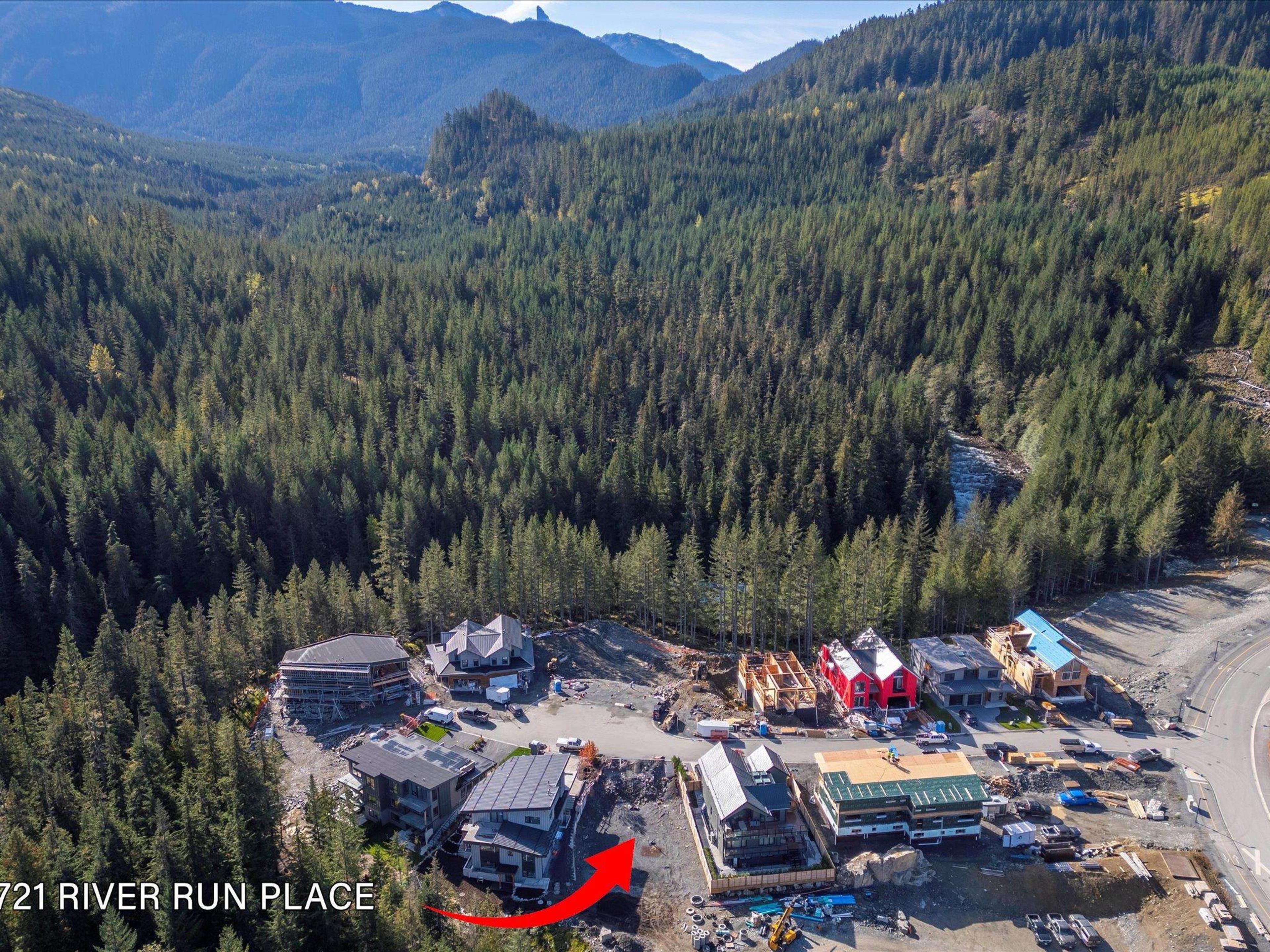 1730 River Run Place, Whistler - Exteriors - Drone/Aerial View, Marked/Pin - Photo 3