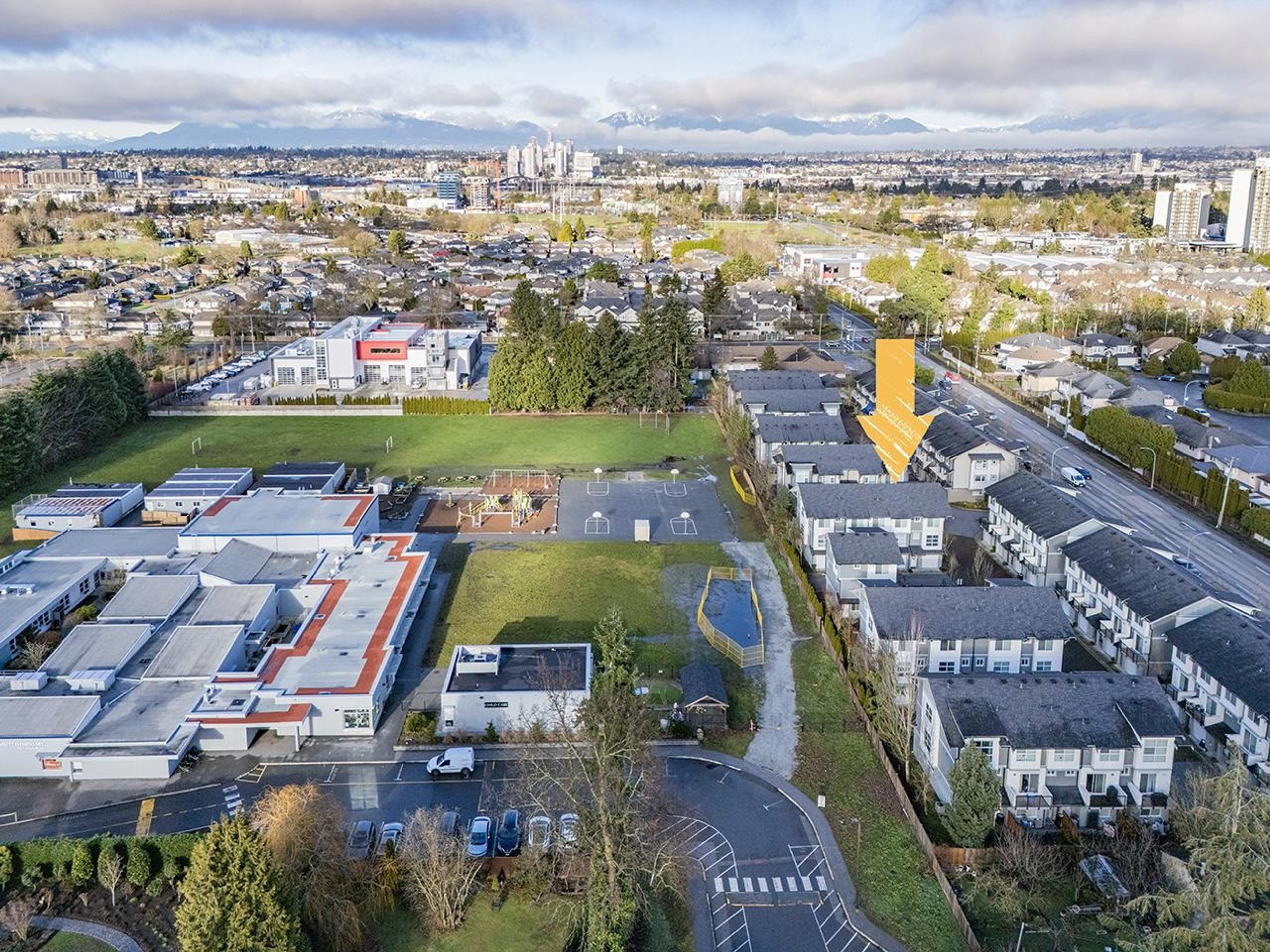 4191 No. 4 Road, Richmond - Exteriors - Full Complex View, Drone/Aerial View, Marked/Pin - Photo 7