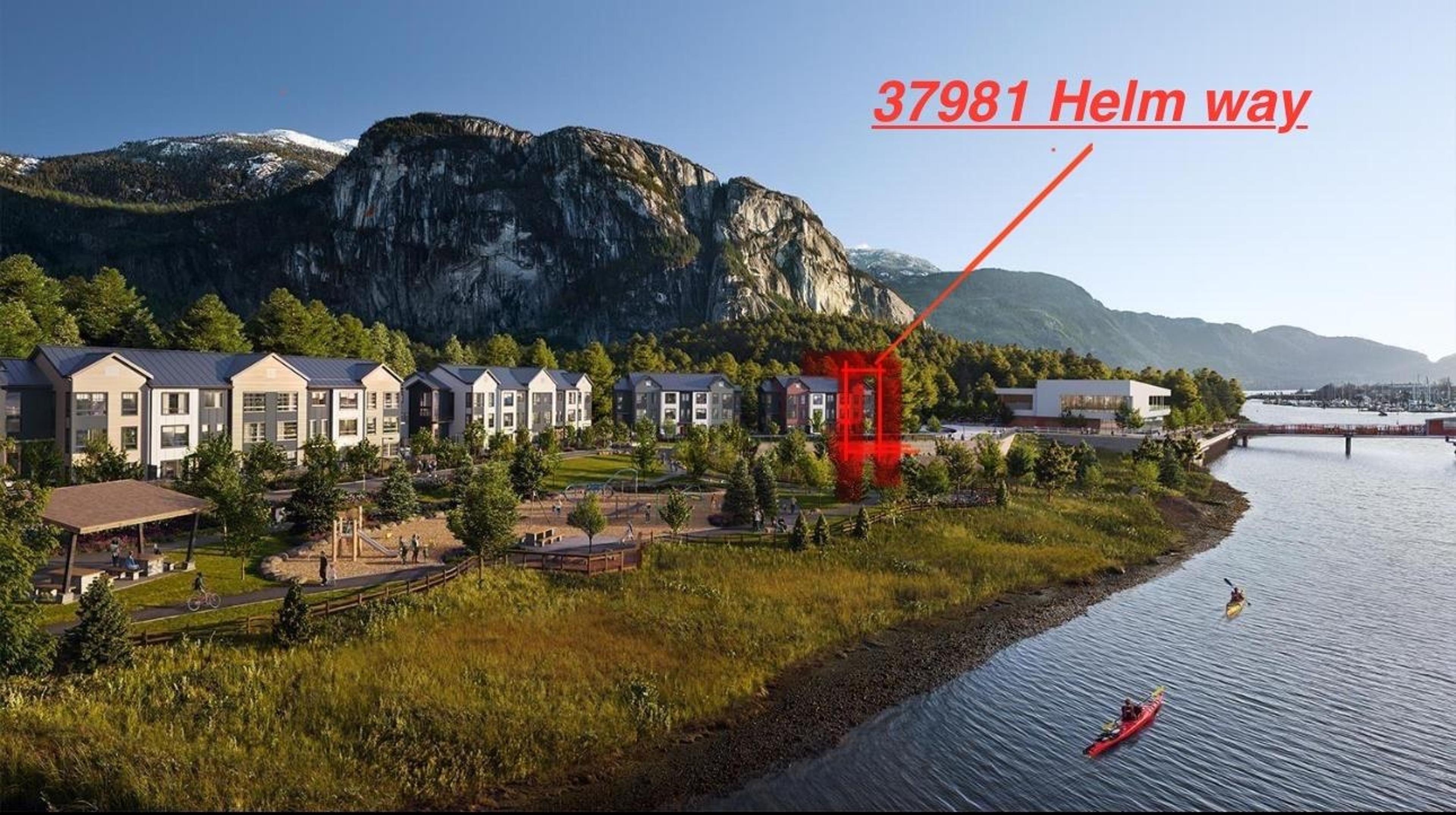 38043 Helm Way, Squamish - Exteriors - Full Complex View, Drone/Aerial View, Marked/Pin - Photo 6