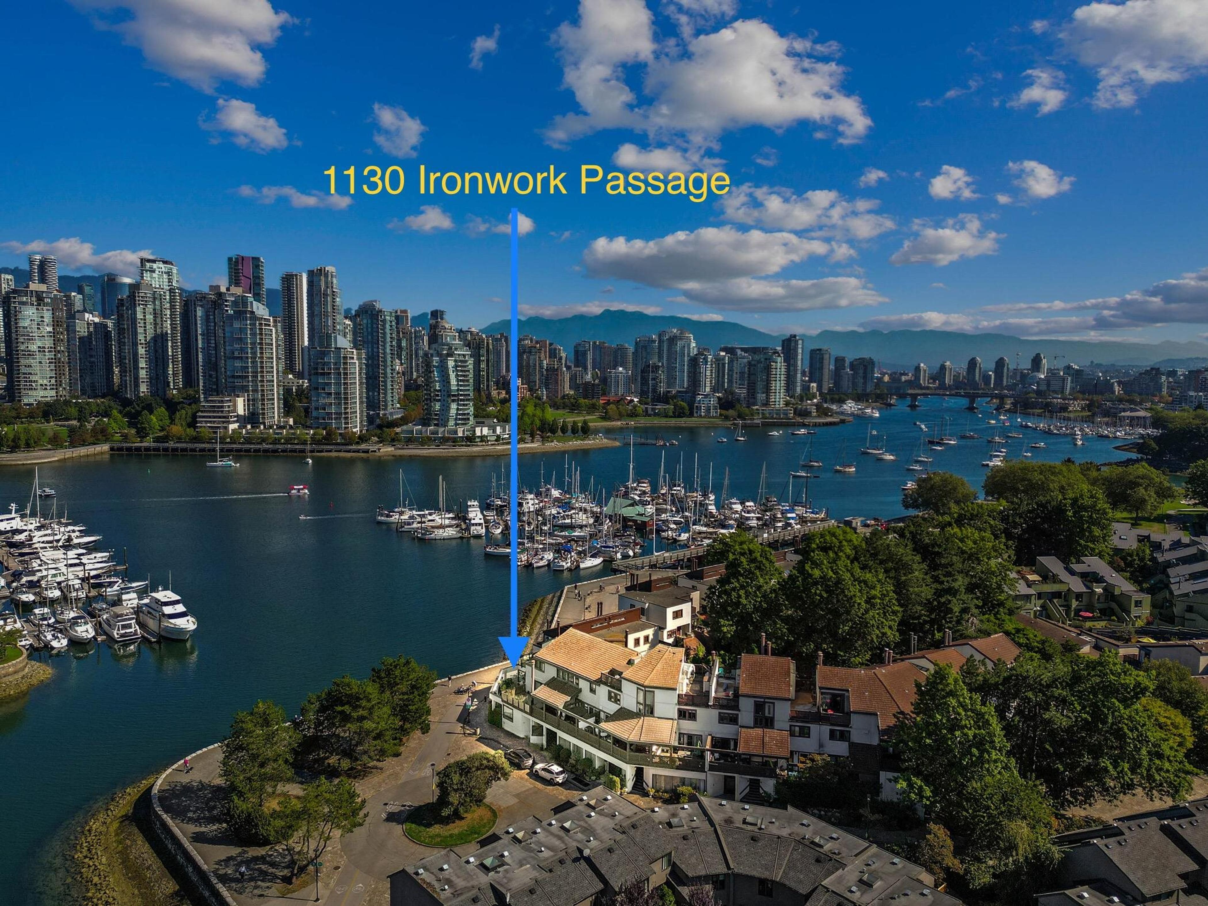 1130 Ironwork Passage, Vancouver - Exteriors - Full Complex View, Drone/Aerial View, Marked/Pin - Photo 3