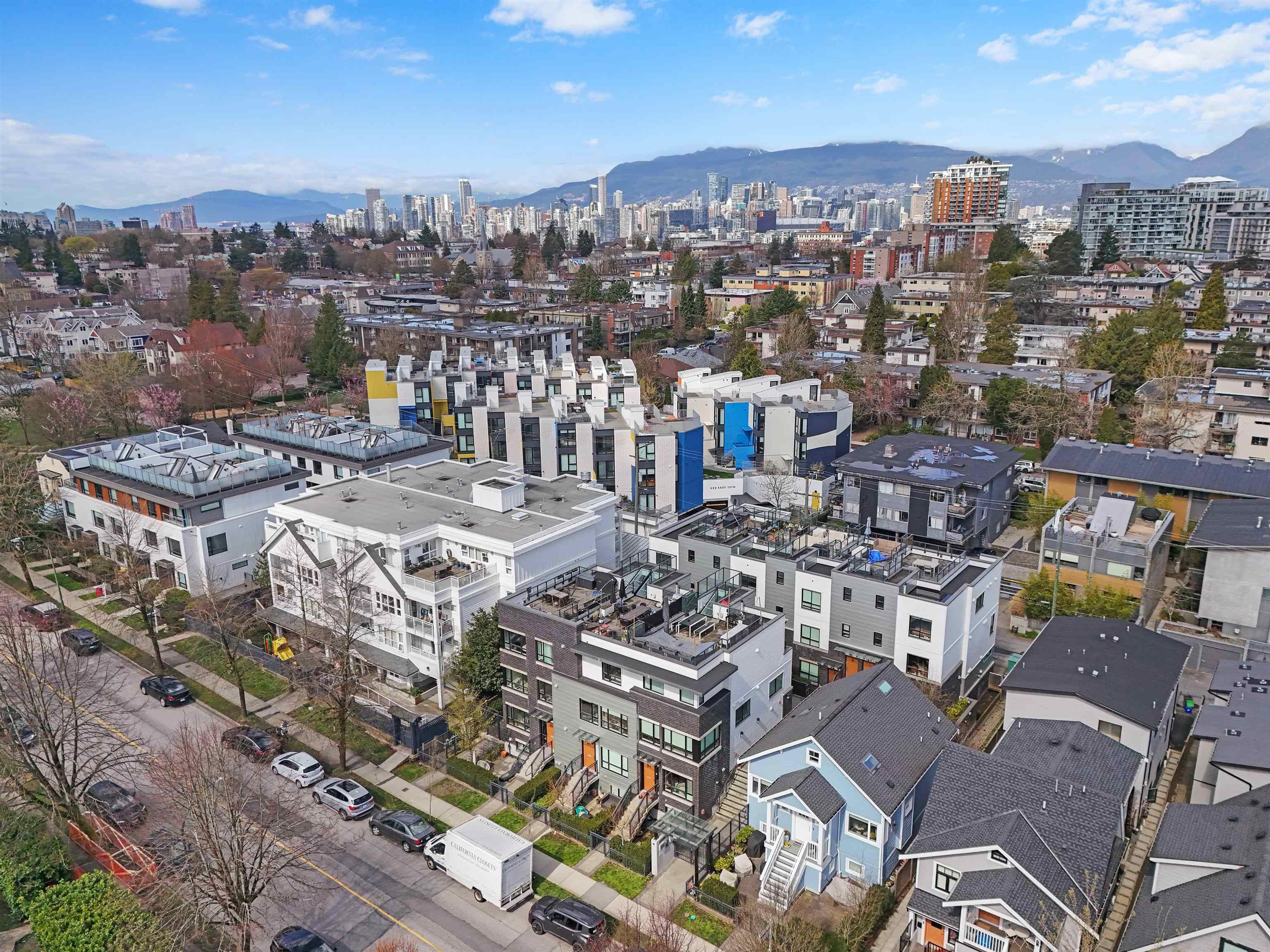 365 E 16th Avenue, Vancouver - Exteriors - Full Complex View, Drone/Aerial View - Photo 6