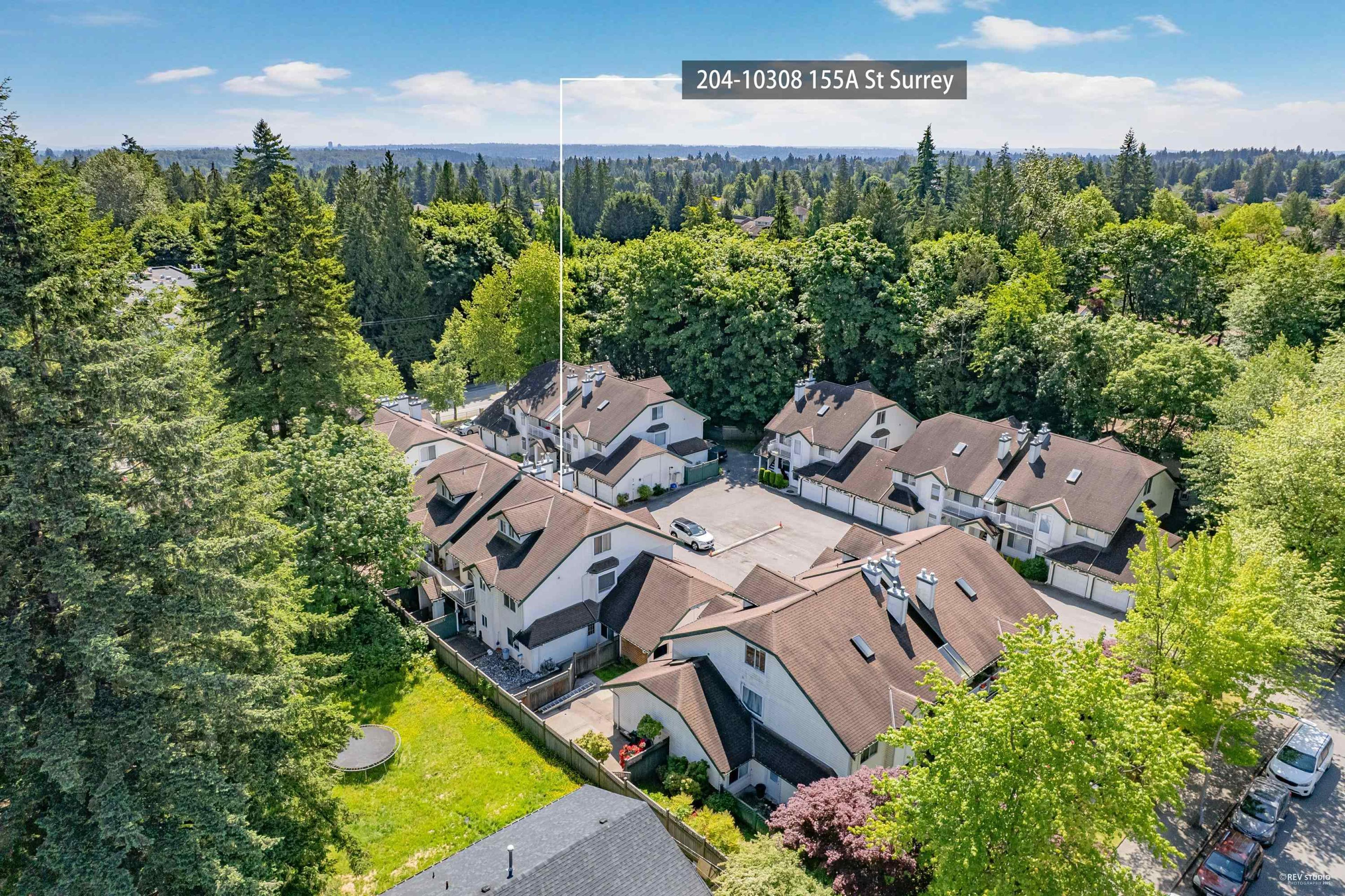 10308 155a Street, Surrey - Exteriors - Full Complex View, Drone/Aerial View, Marked/Pin - Photo 9