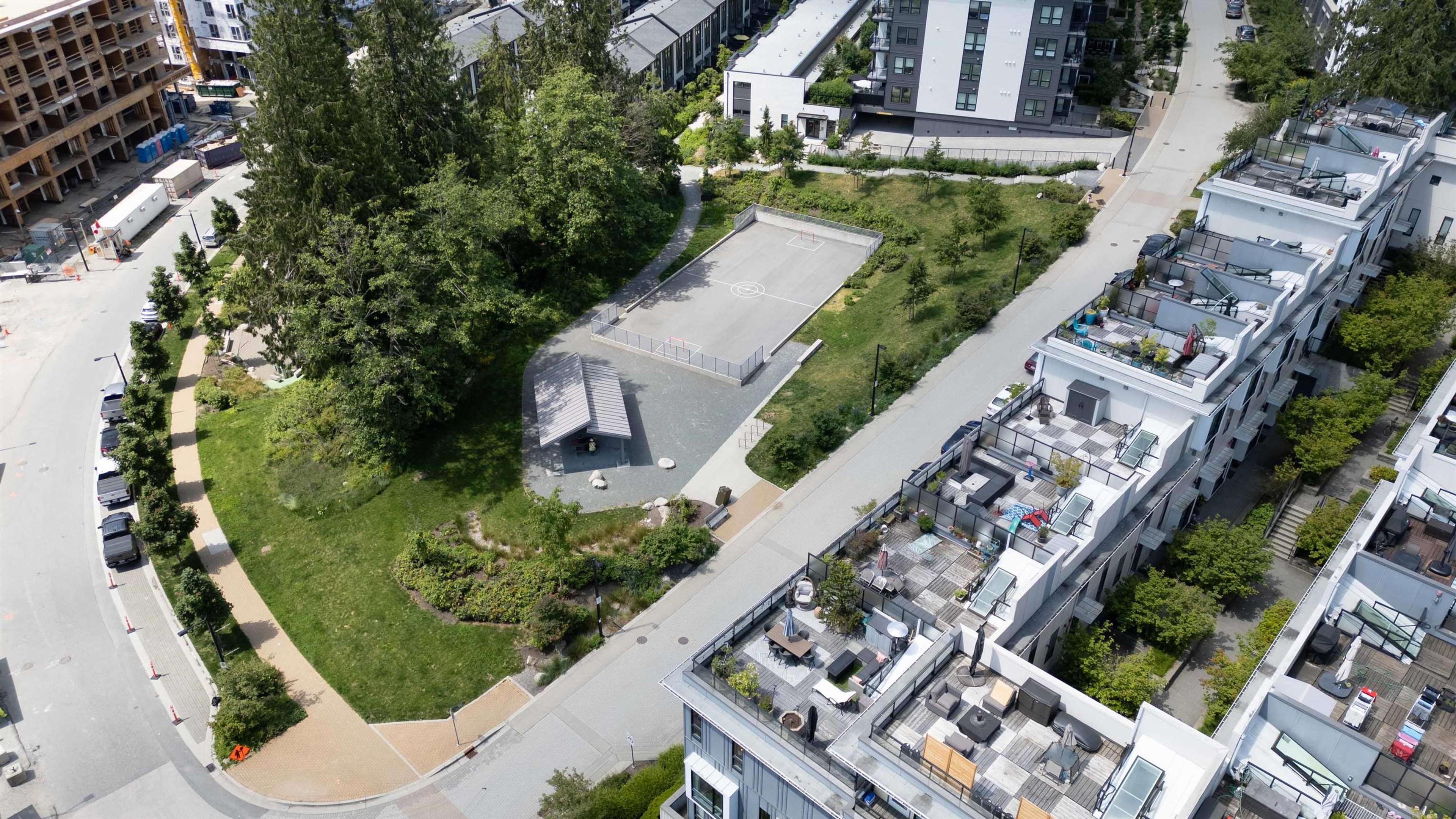 9350 University High Street, Burnaby - Exteriors - Full Complex View, Drone/Aerial View - Photo 2
