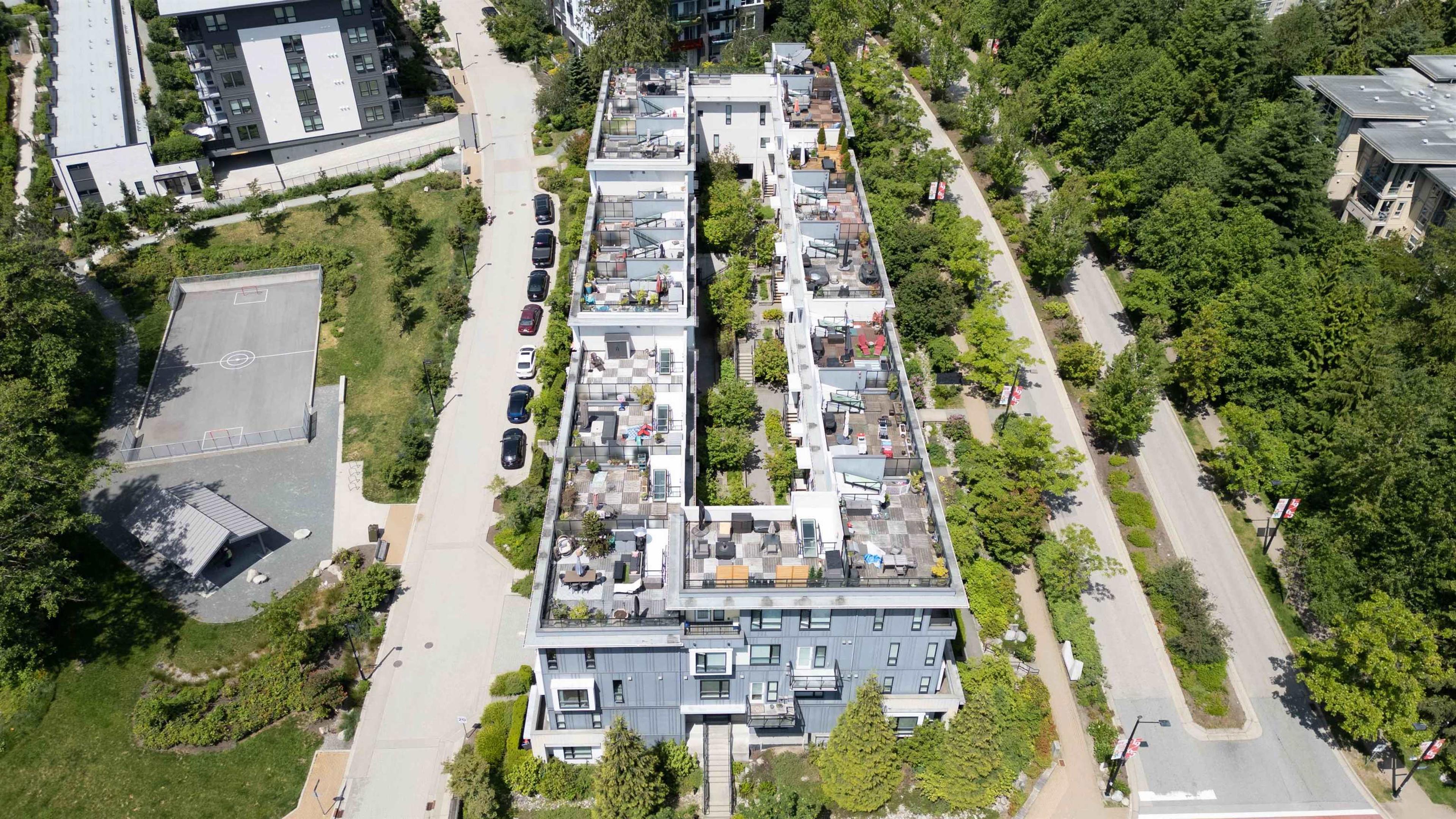 9350 University High Street, Burnaby - Exteriors - Full Complex View, Drone/Aerial View - Photo 5