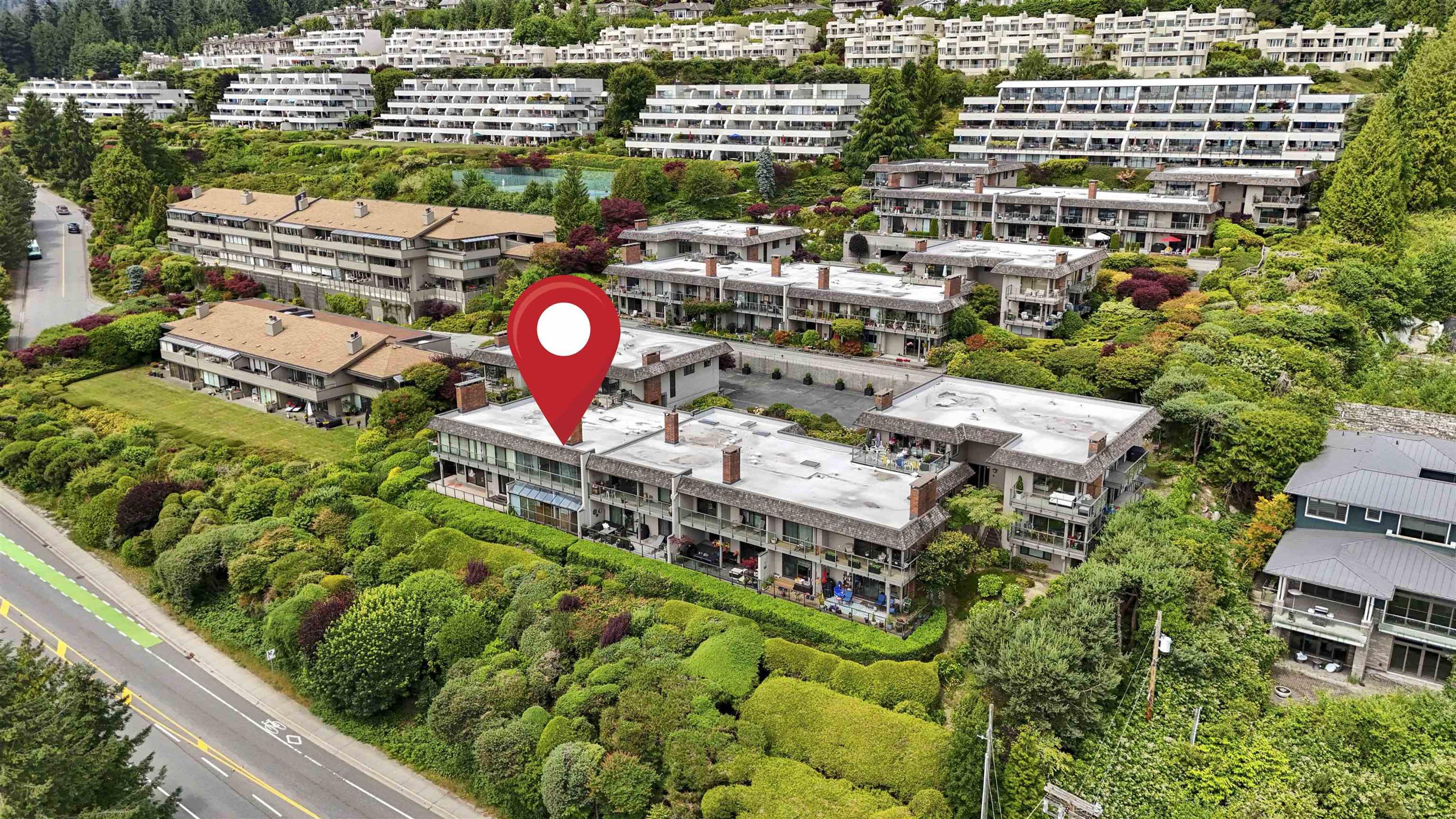 2214 Folkestone Way, West Vancouver - Exteriors - Full Complex View, Drone/Aerial View, Marked/Pin - Photo 5