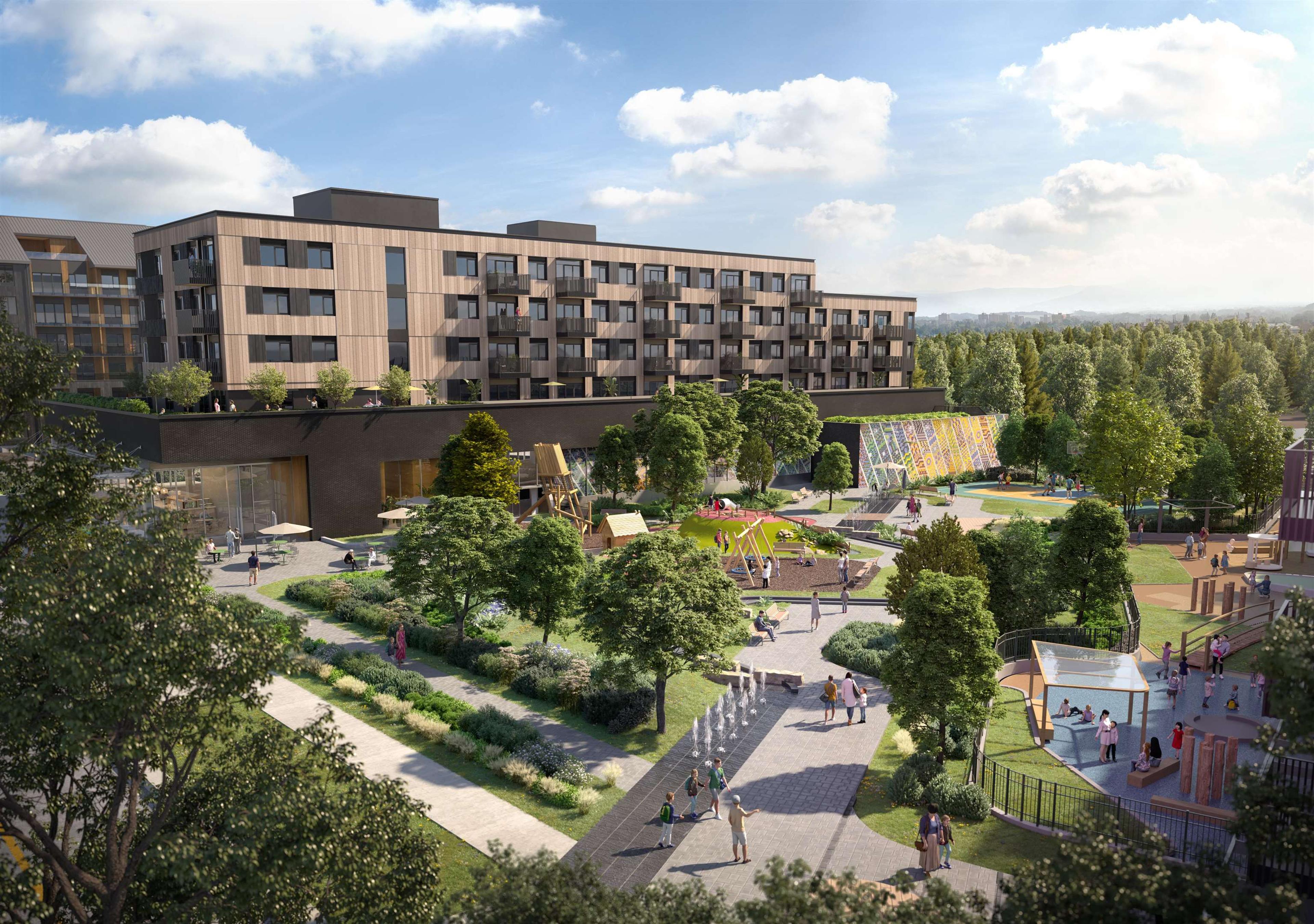 1209 Cecile Drive, Port Moody - Exteriors - Full Complex View, Drone/Aerial View - Photo 2