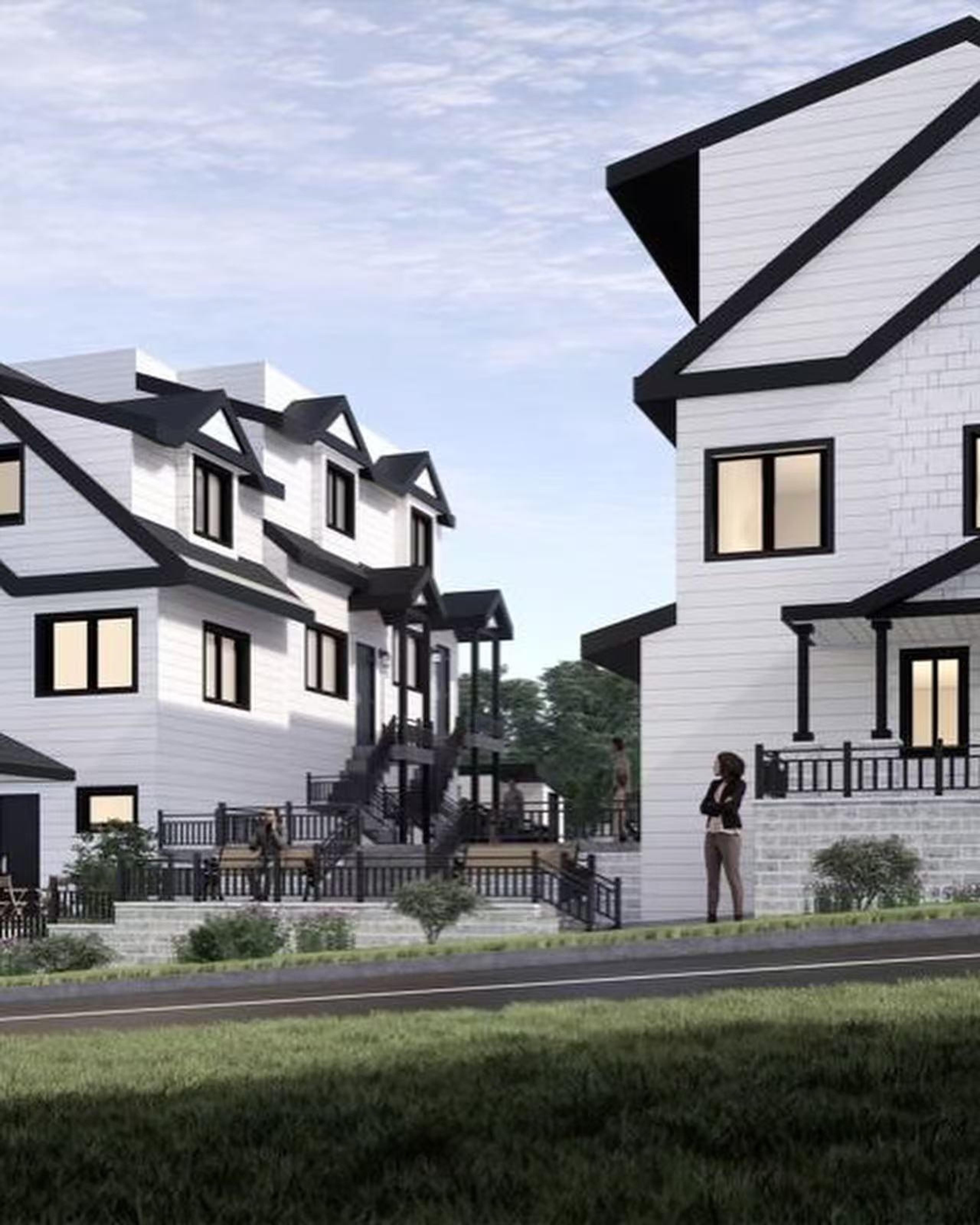 1406 E 18th Street, Vancouver - Exteriors - Full Complex View - Photo 3