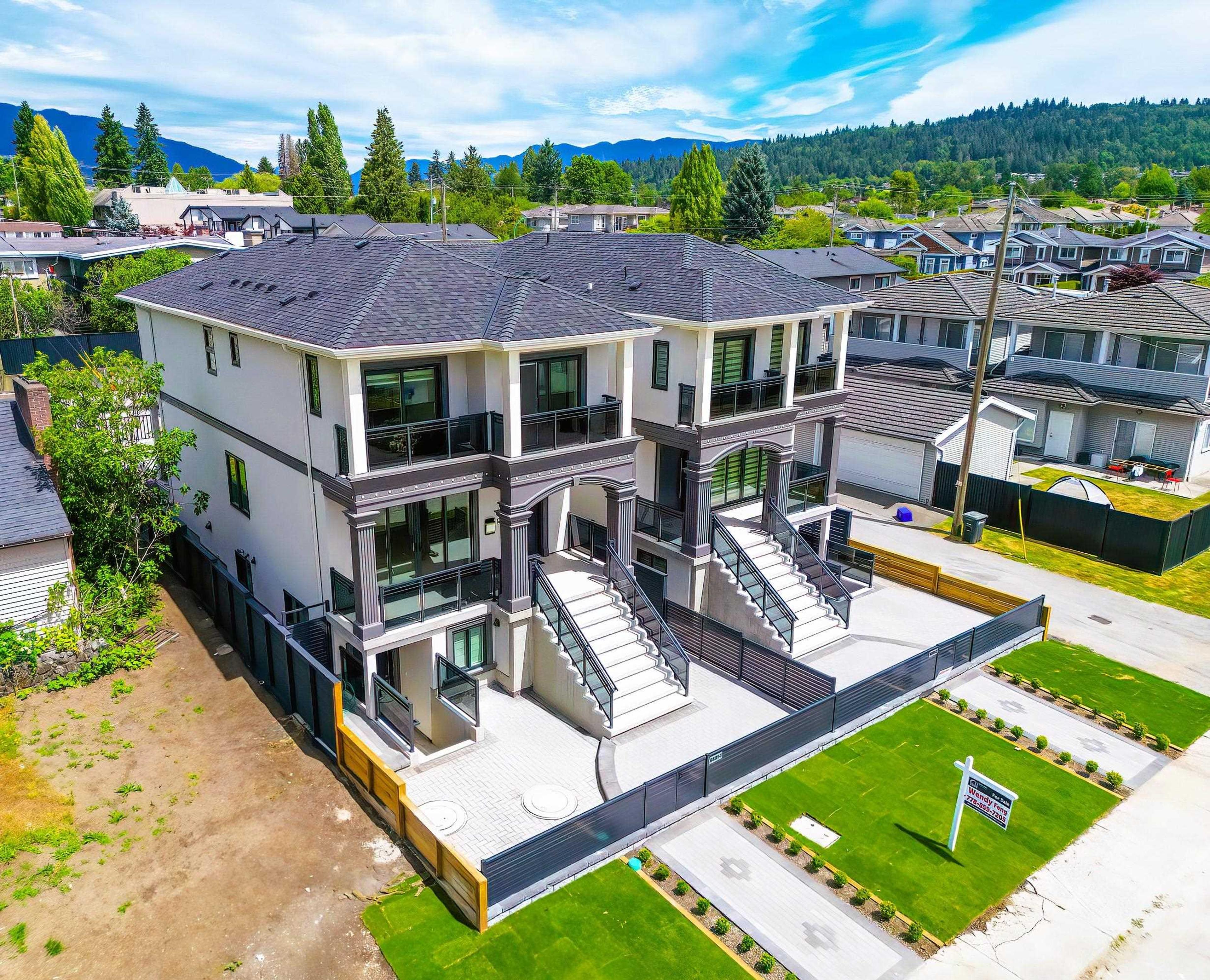 6691 Winch Street, Burnaby - Exteriors - Drone/Aerial View - Photo 1