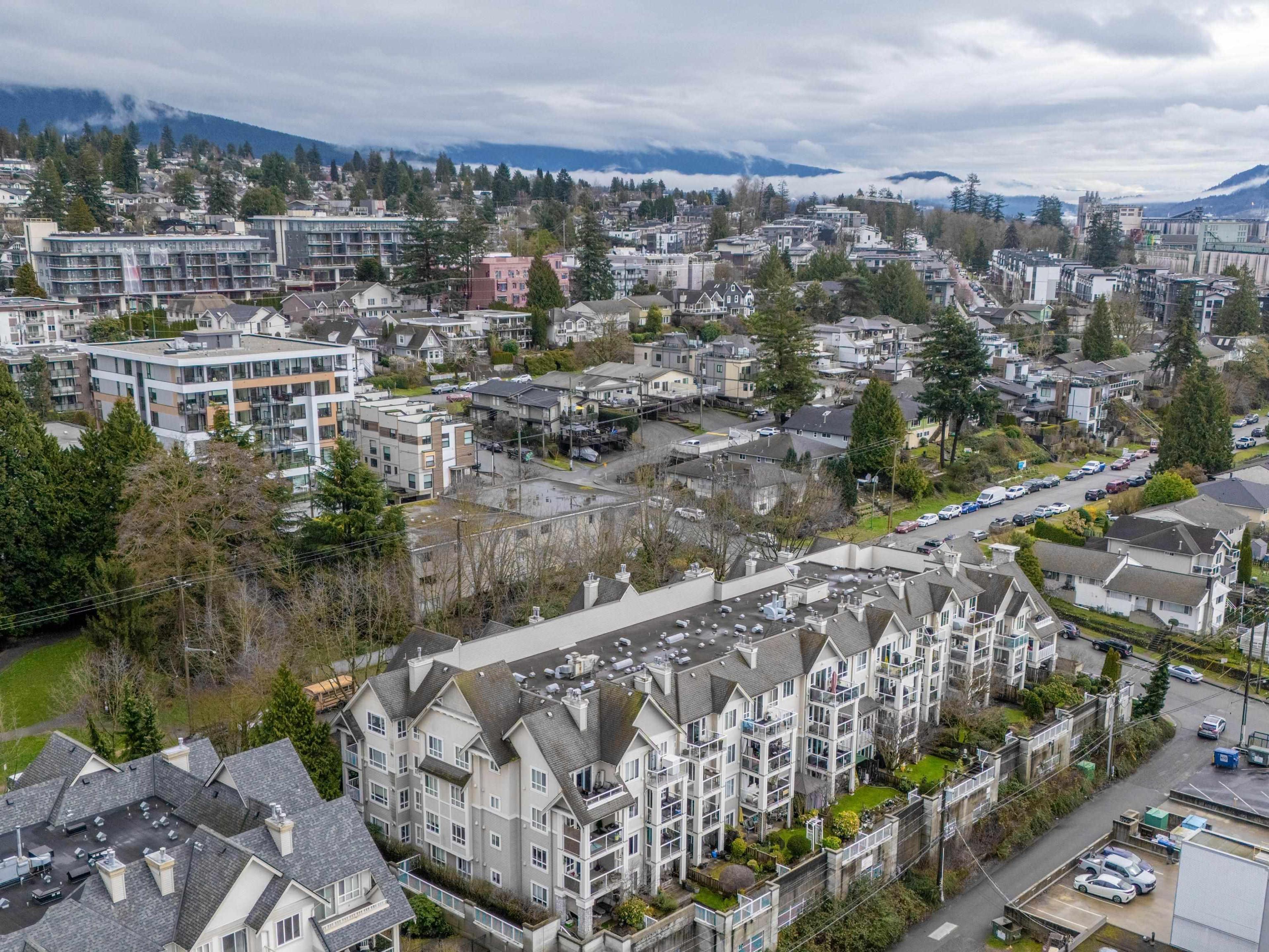 365 E 1st Street, North Vancouver - Exteriors - Full Complex View, Drone/Aerial View - Photo 1
