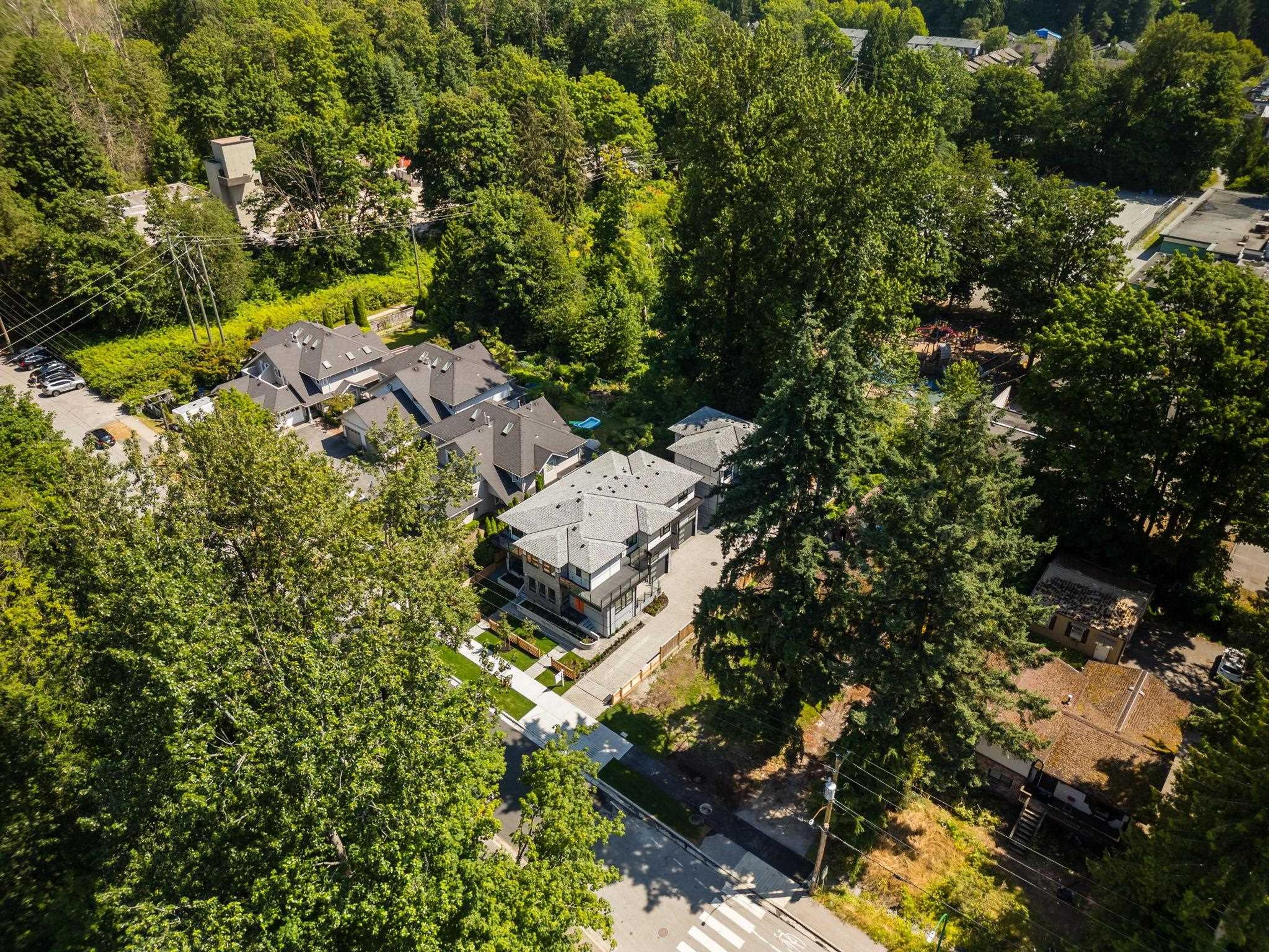 844 St. Denis Avenue, North Vancouver - Exteriors - Drone/Aerial View, Full Complex View - Photo 4
