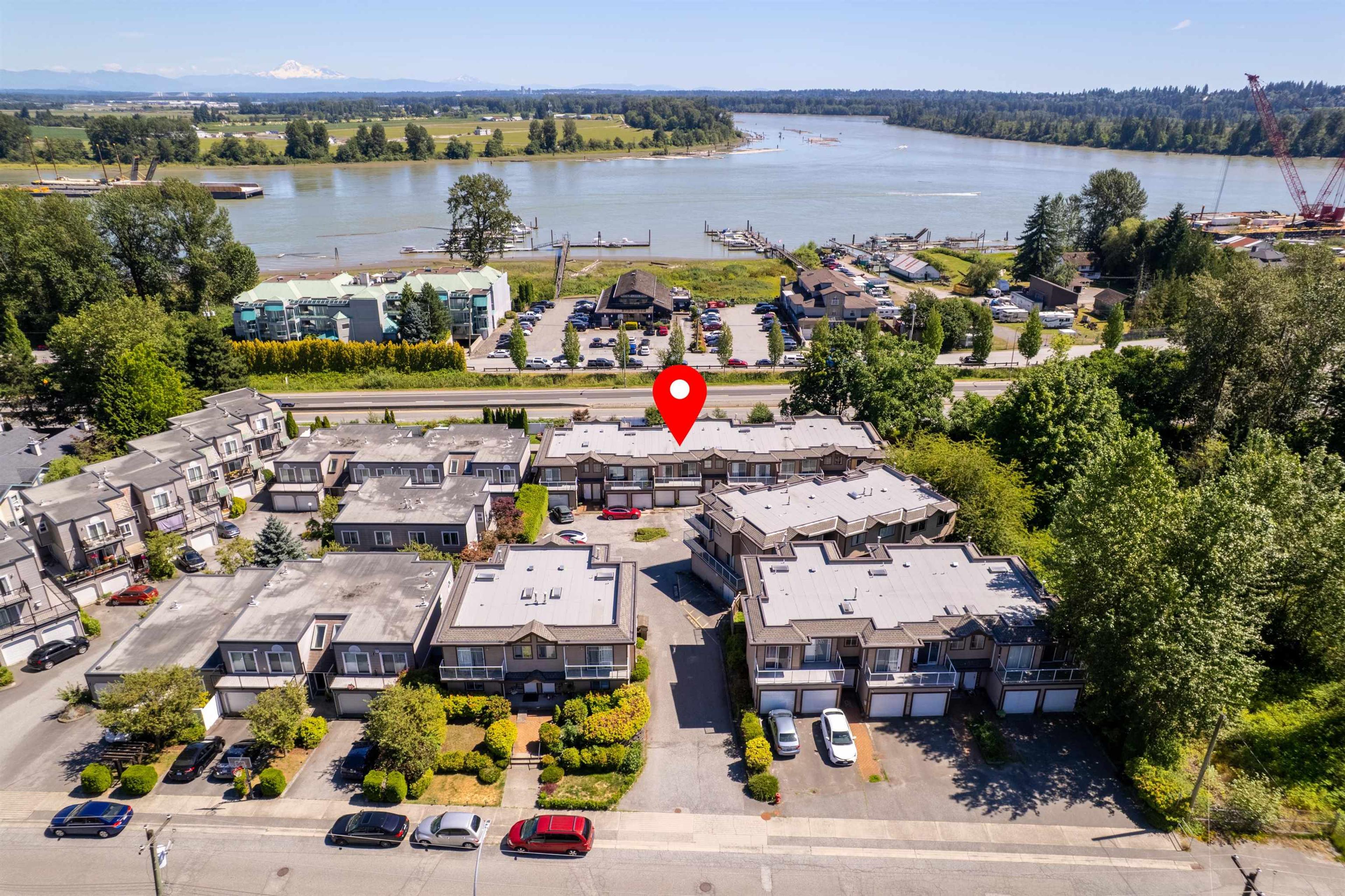 1872 Harbour Street, Port Coquitlam - Exteriors - Full Complex View, Drone/Aerial View, Marked/Pin - Photo 3
