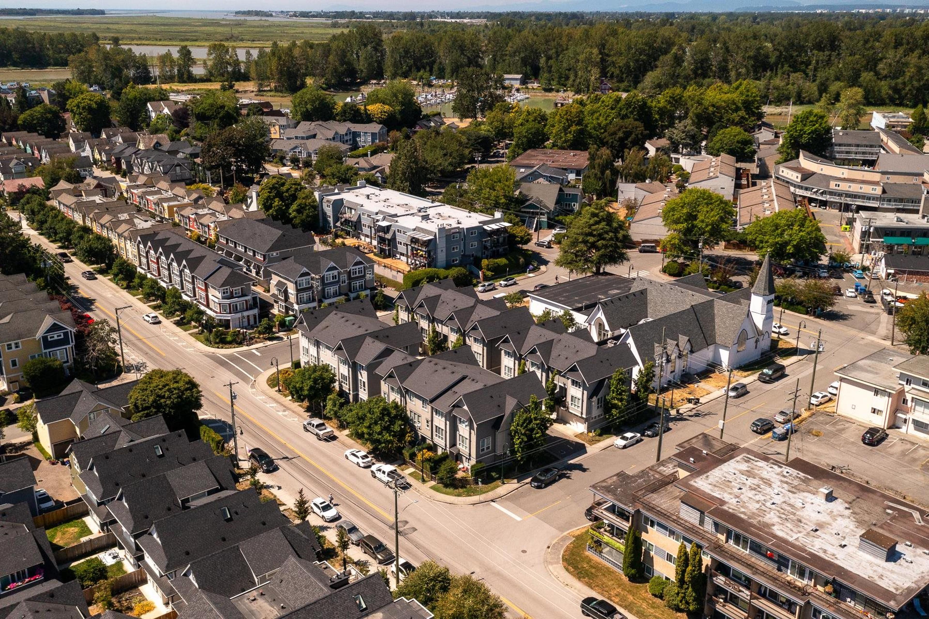 4949 47a Avenue, Delta - Exteriors - Full Complex View, Drone/Aerial View - Photo 1