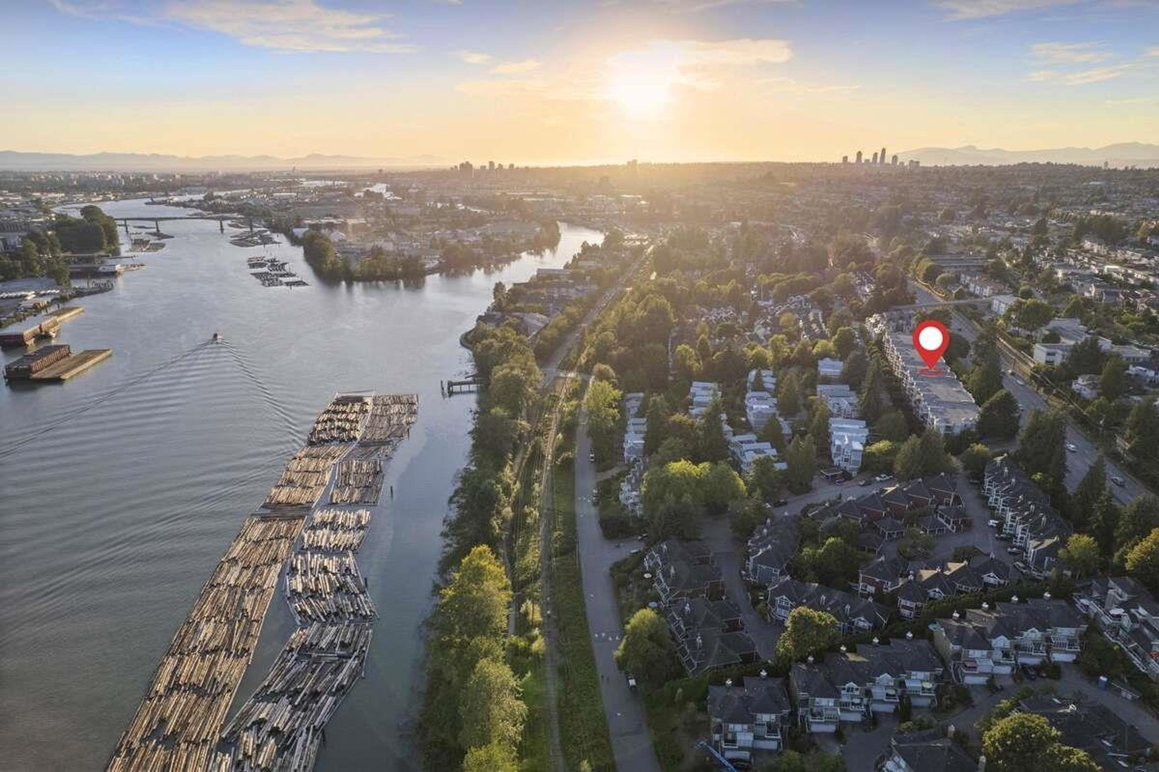 2250 SE Marine Drive, Vancouver - Exteriors - Full Complex View, Drone/Aerial View, Marked/Pin - Photo 1