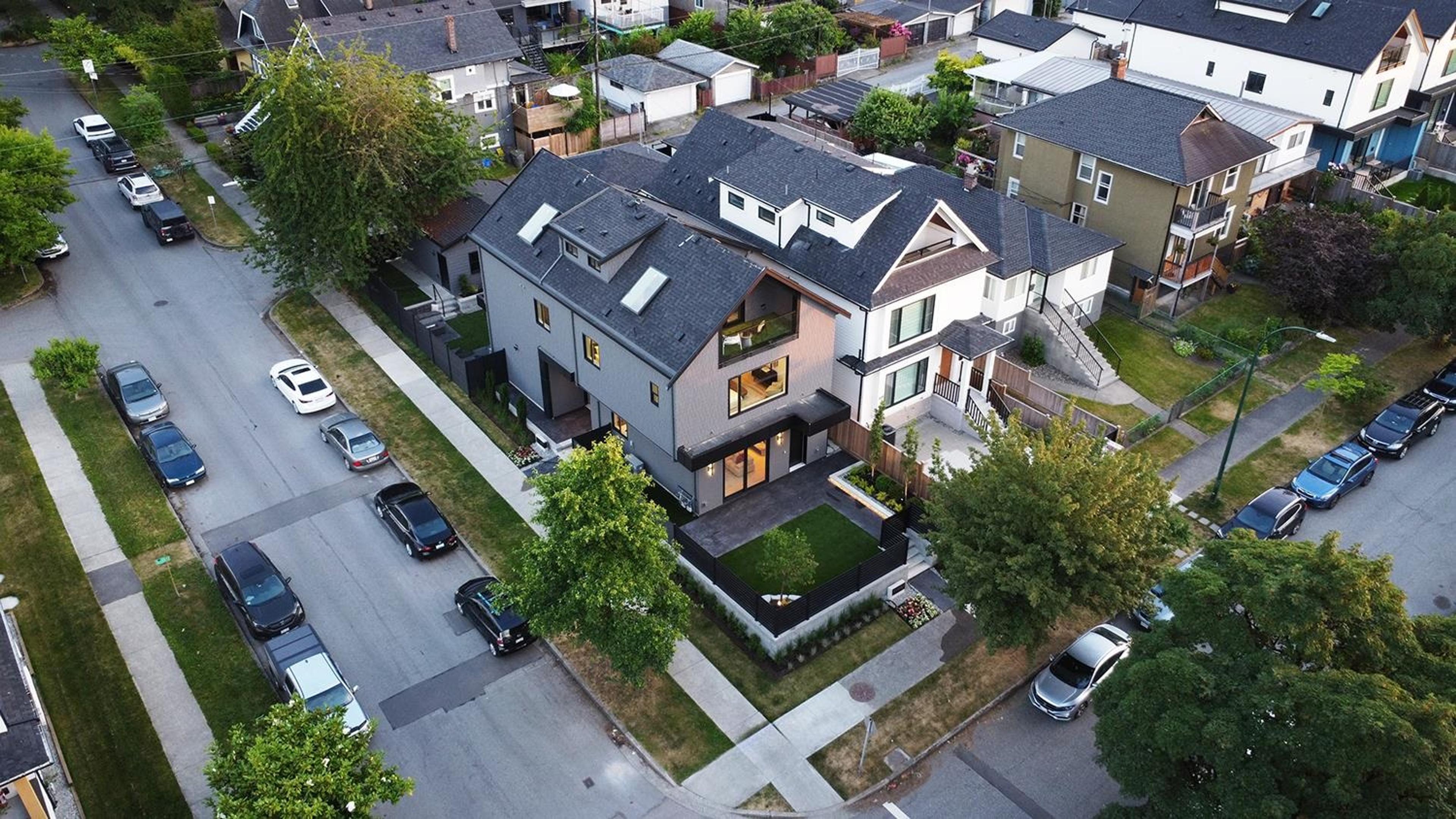 1990 Venables Street, Vancouver - Exteriors - Drone/Aerial View - Photo 1